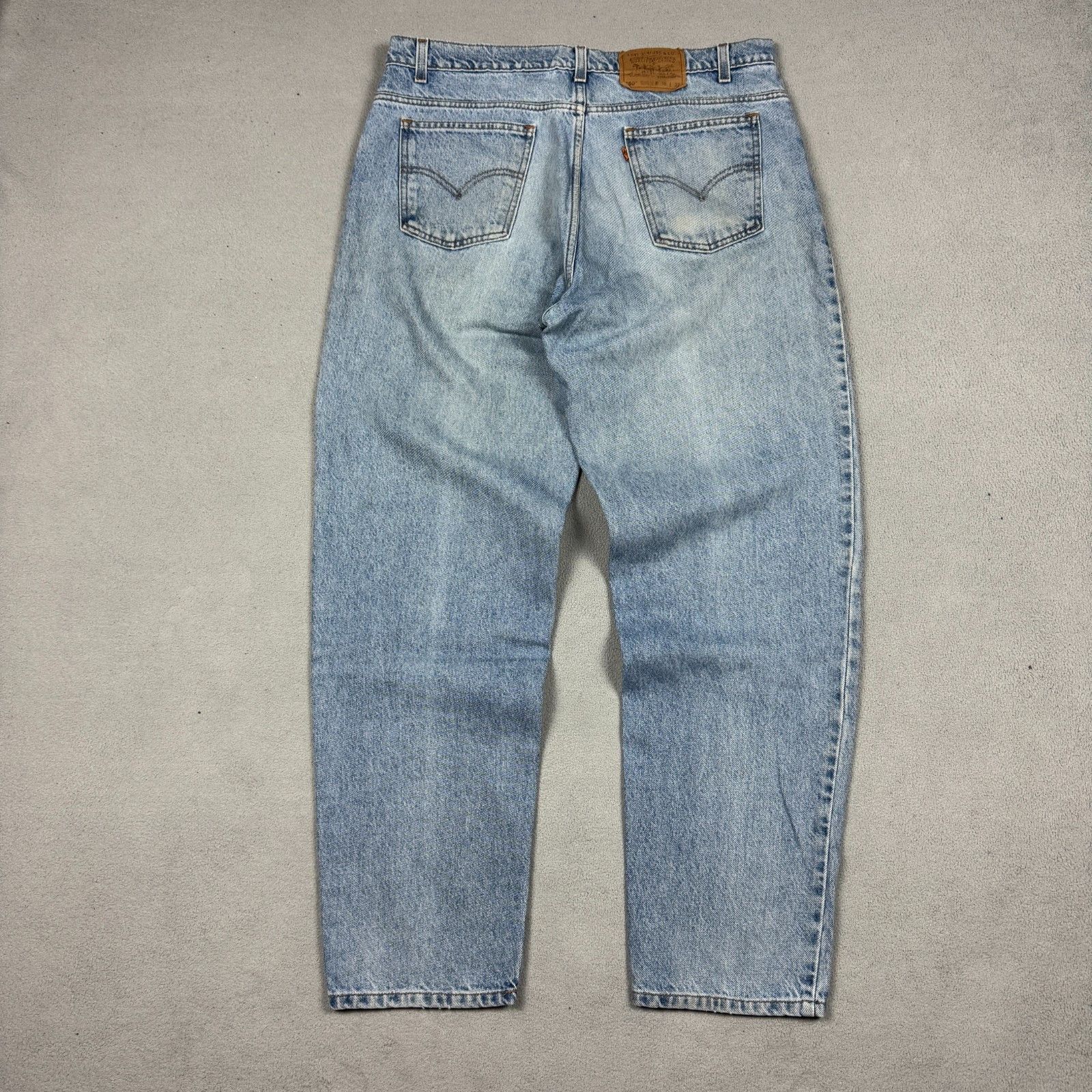 Levi's VTG Levi's 550 Orange Tab W38 L32 Relaxed Faded Jeans Size US 38 / EU 54 - 3 Thumbnail