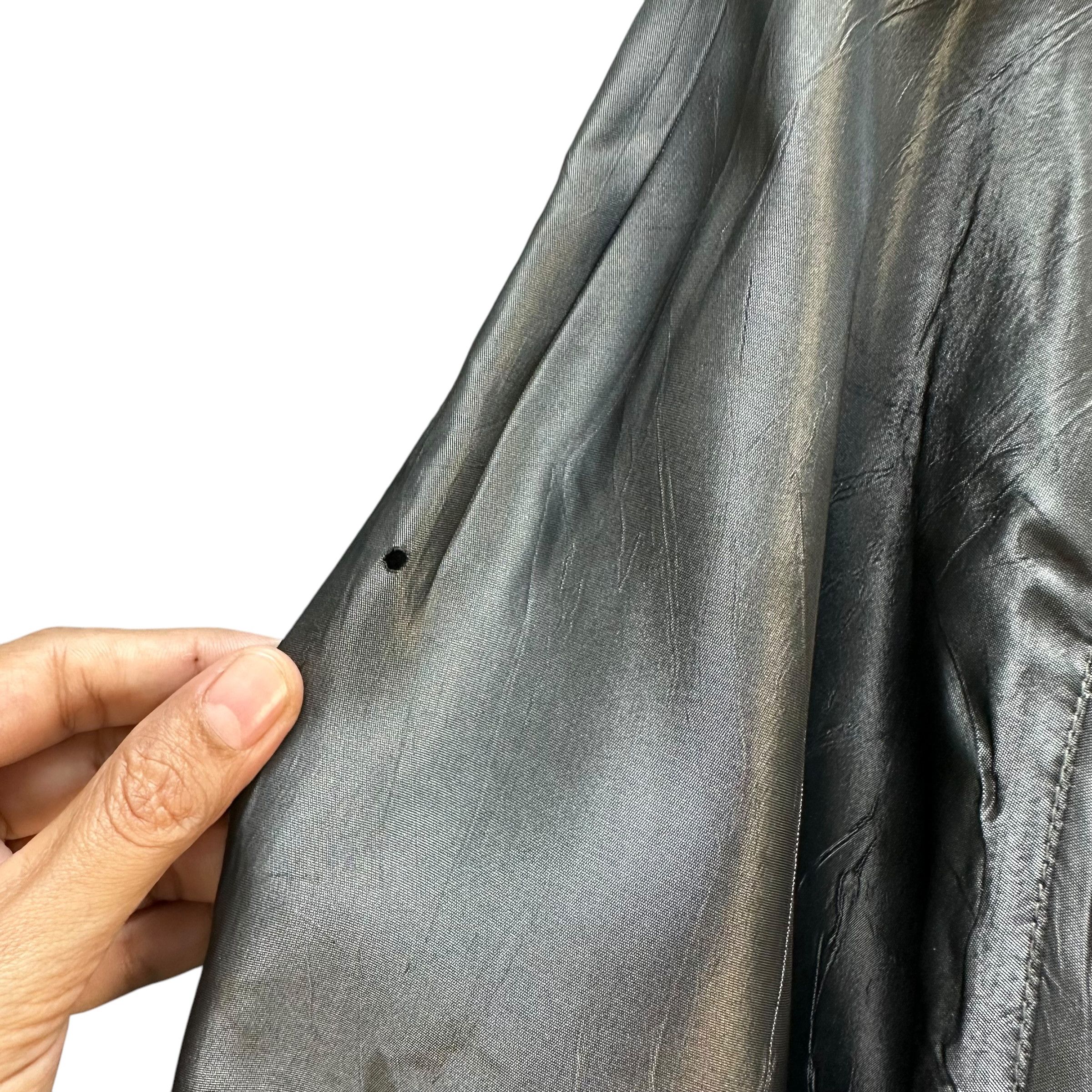 Vintage 90's SUSANNA BEVERLY HILLS Shiny Grey Jacket #A75-1812 Size S / US 4 / IT 40 - 13 Thumbnail