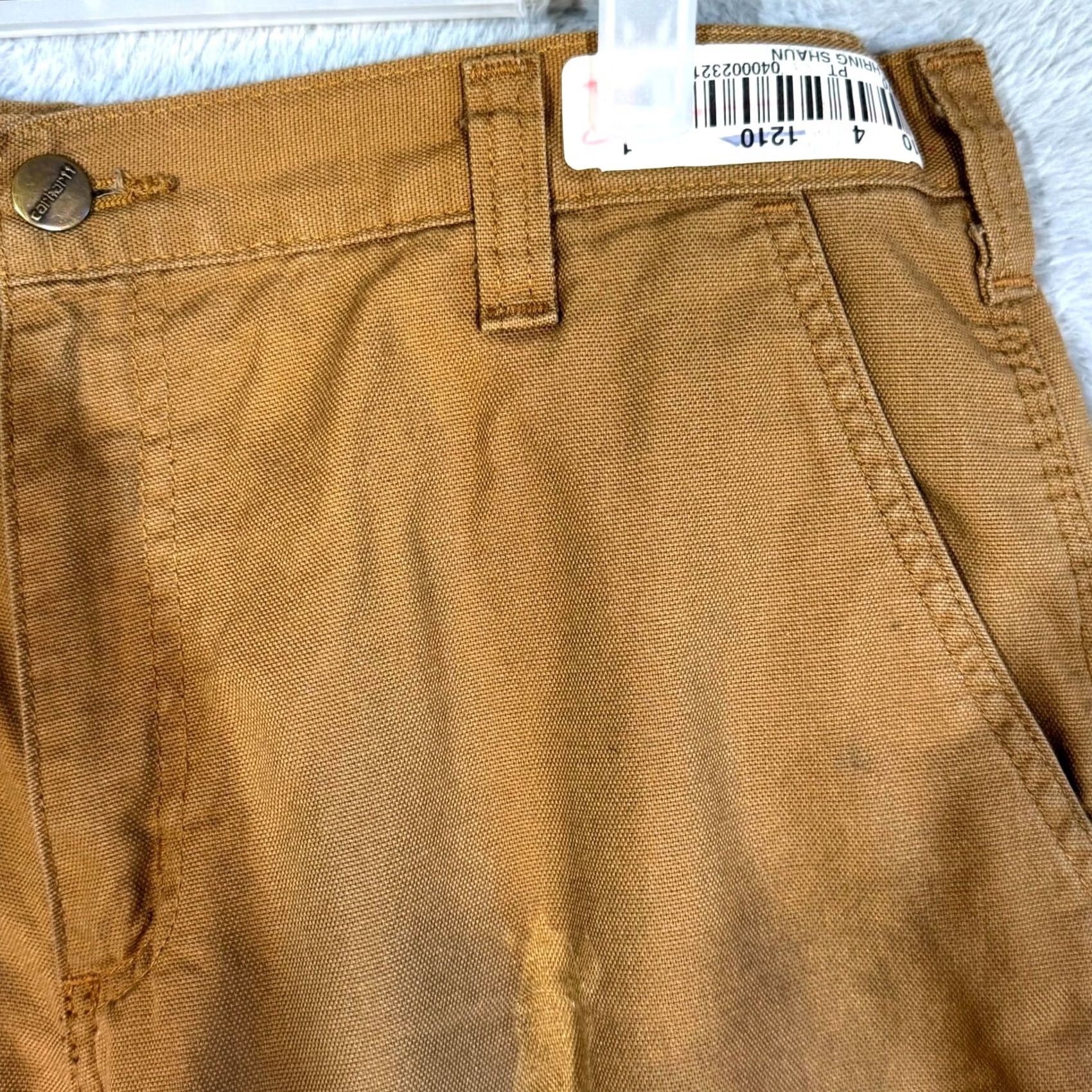 Carhartt Carhartt Carpenter Jeans Men’s 34 x 36 Brown Cotton Dungaree Fit Straight Leg Jeans Size US 34 / EU 50 - 4 Thumbnail