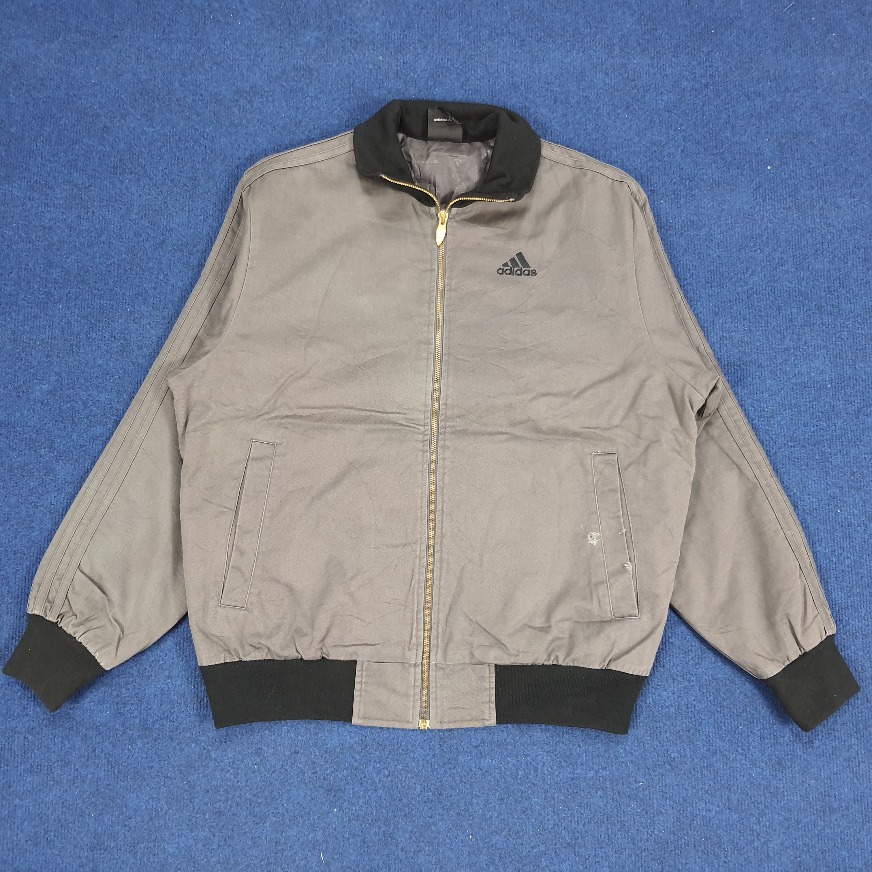 Adidas × Vintage Vintage Adidas Three Stripe x Custom Yohji Yamamoto Jacket Size US L / EU 52-54 / 3 - 3 Thumbnail