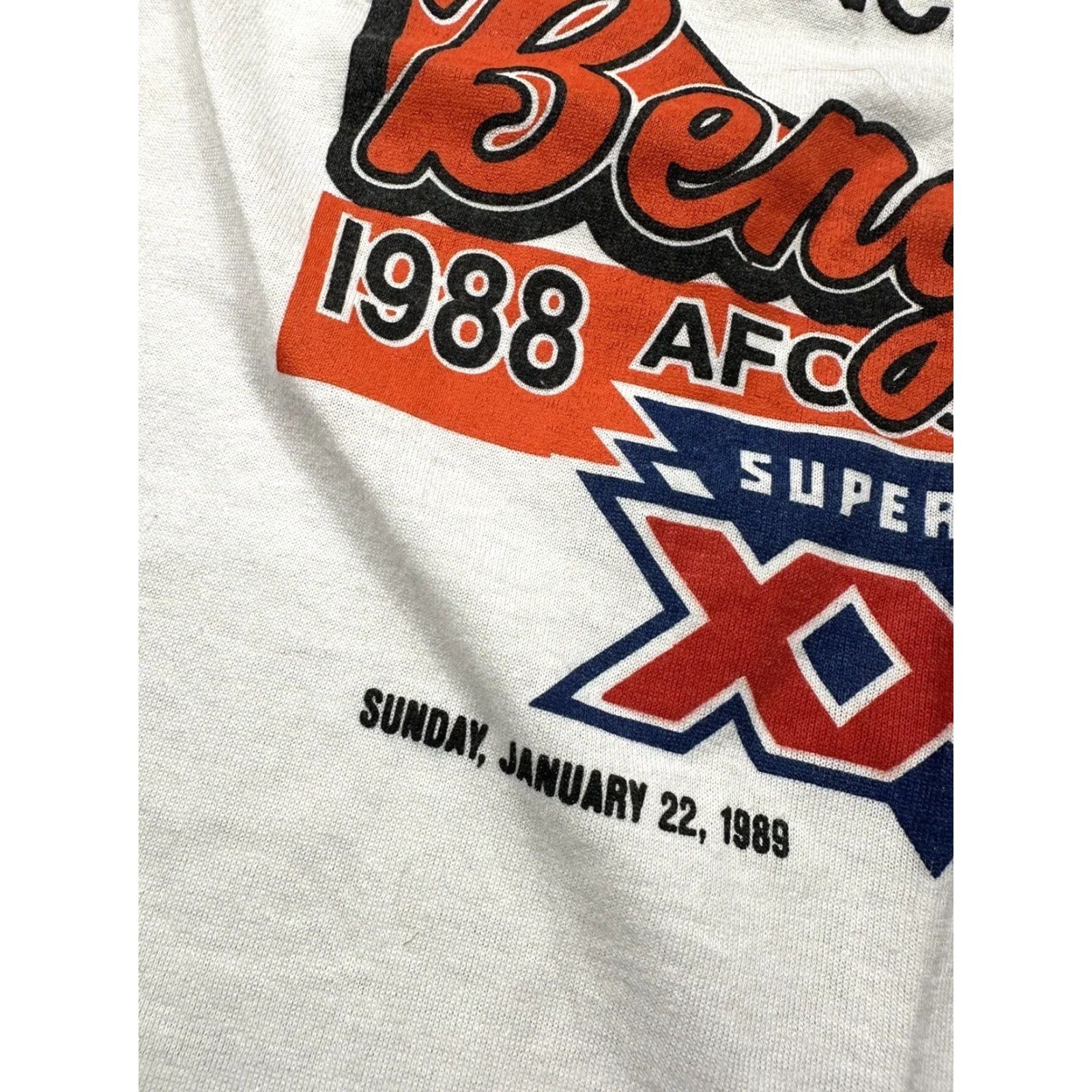 Vintage VINTAGE Cincinnati Bengals T-Shirt Adult L White Size US L / EU 52-54 / 3 - 3 Thumbnail