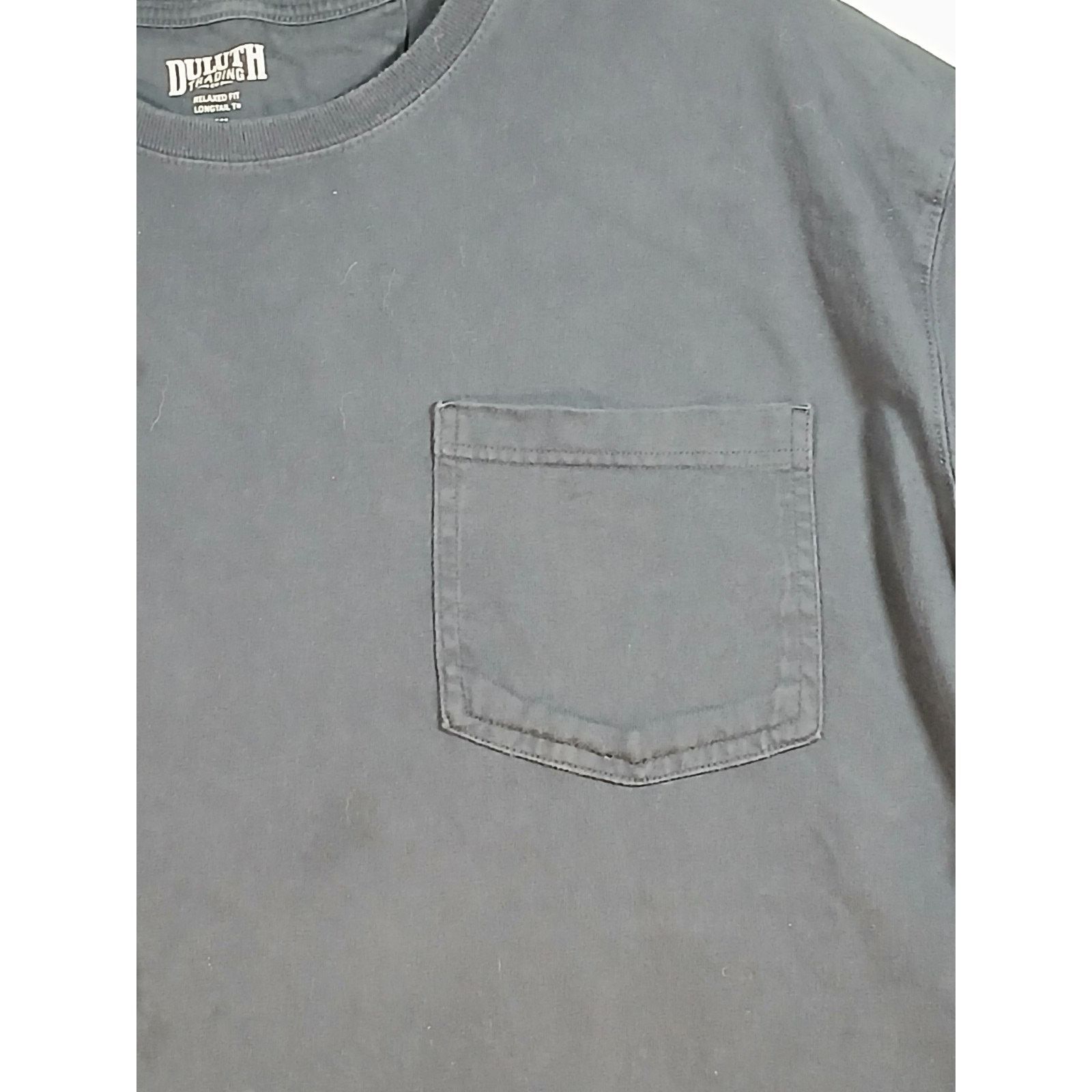 Other Duluth Trading Men's 2XL Blue Longtail Stretch T-Shirt Size US XXL / EU 58 / 5 - 4 Thumbnail