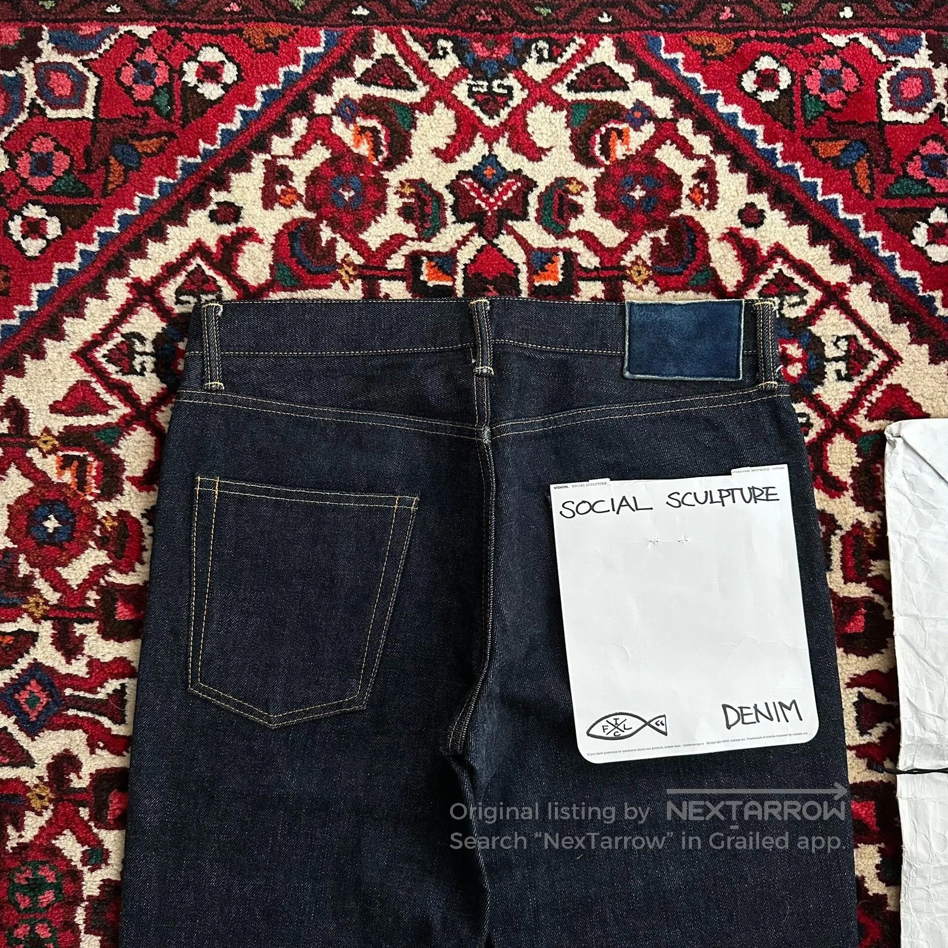 Visvim visvim 18AW 04R Raw Denim Jeans. Size US 32 / EU 48 - 5 Thumbnail
