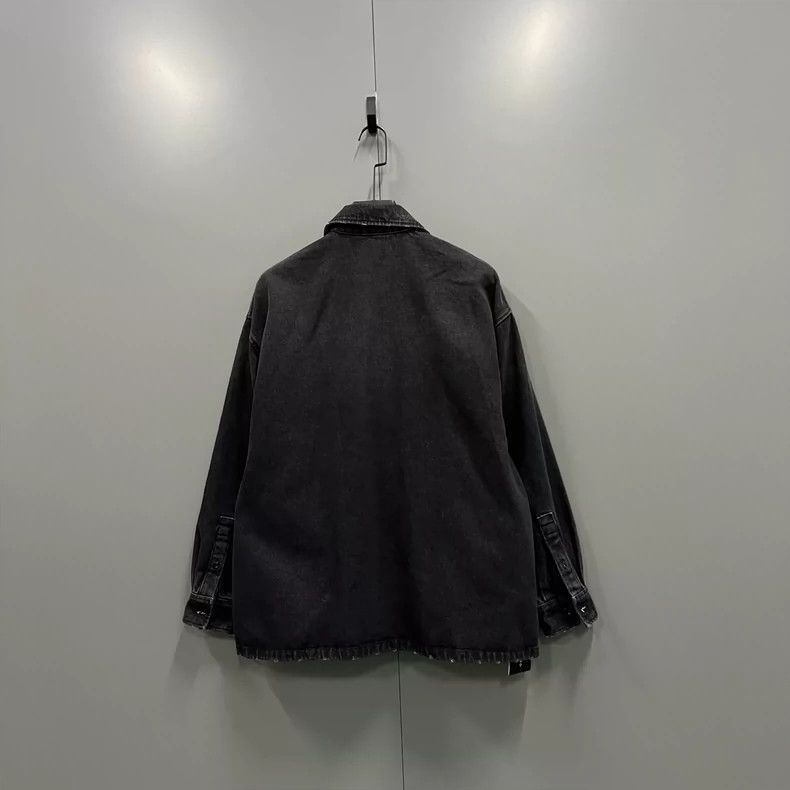 Prada Prada Size 36 Triangle logo denim shirt size 36 2502-Nexta Size US XXS / EU 40 - 2 Thumbnail