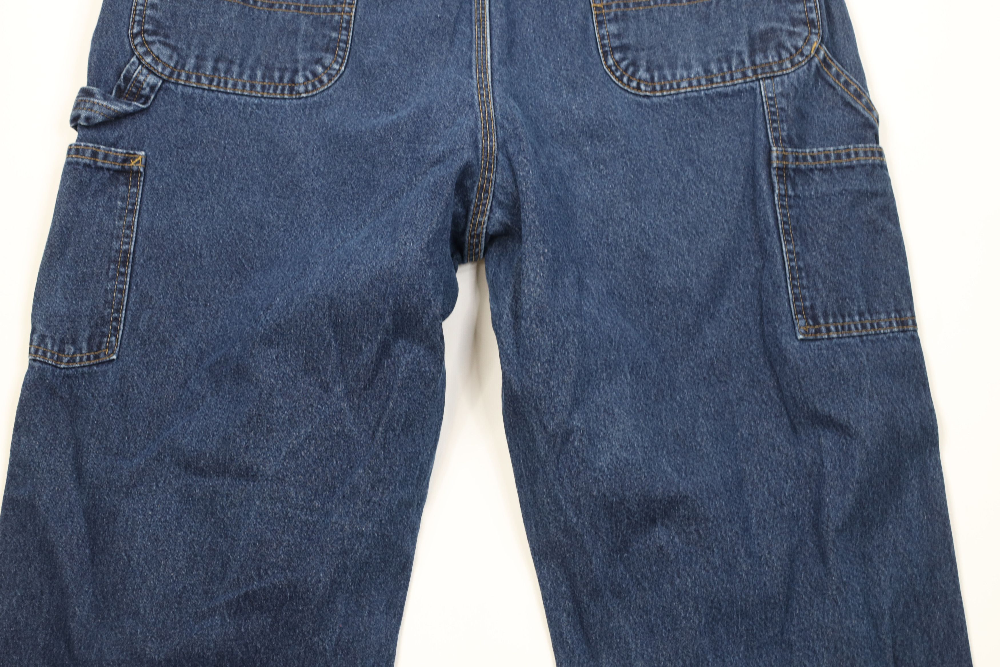 Carhartt Vintage Y2K Carhartt Wide Leg Dungaree Denim Jeans Blue Size US 40 / EU 56 - 12 Thumbnail