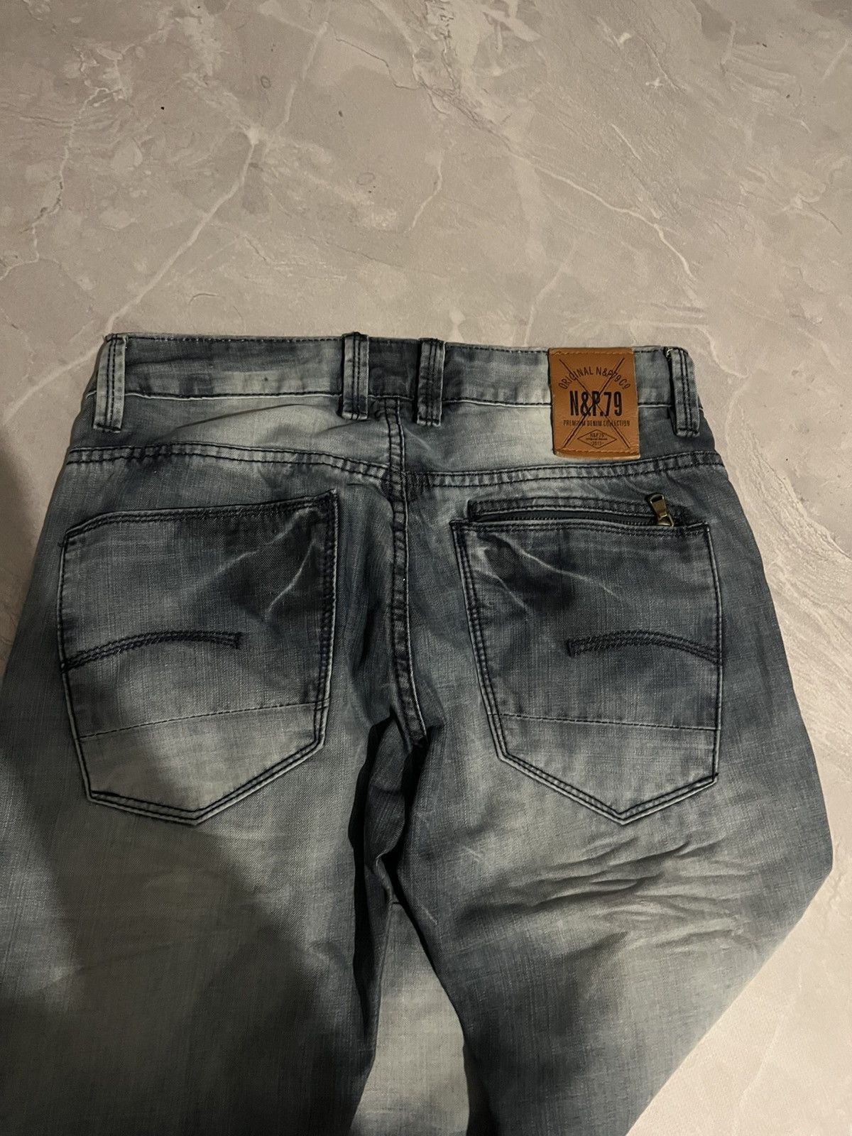 Japanese Brand Japanese Heavily Distressed Slim Sexy Jean Archive 90s Size US 30 / EU 46 - 6 Thumbnail