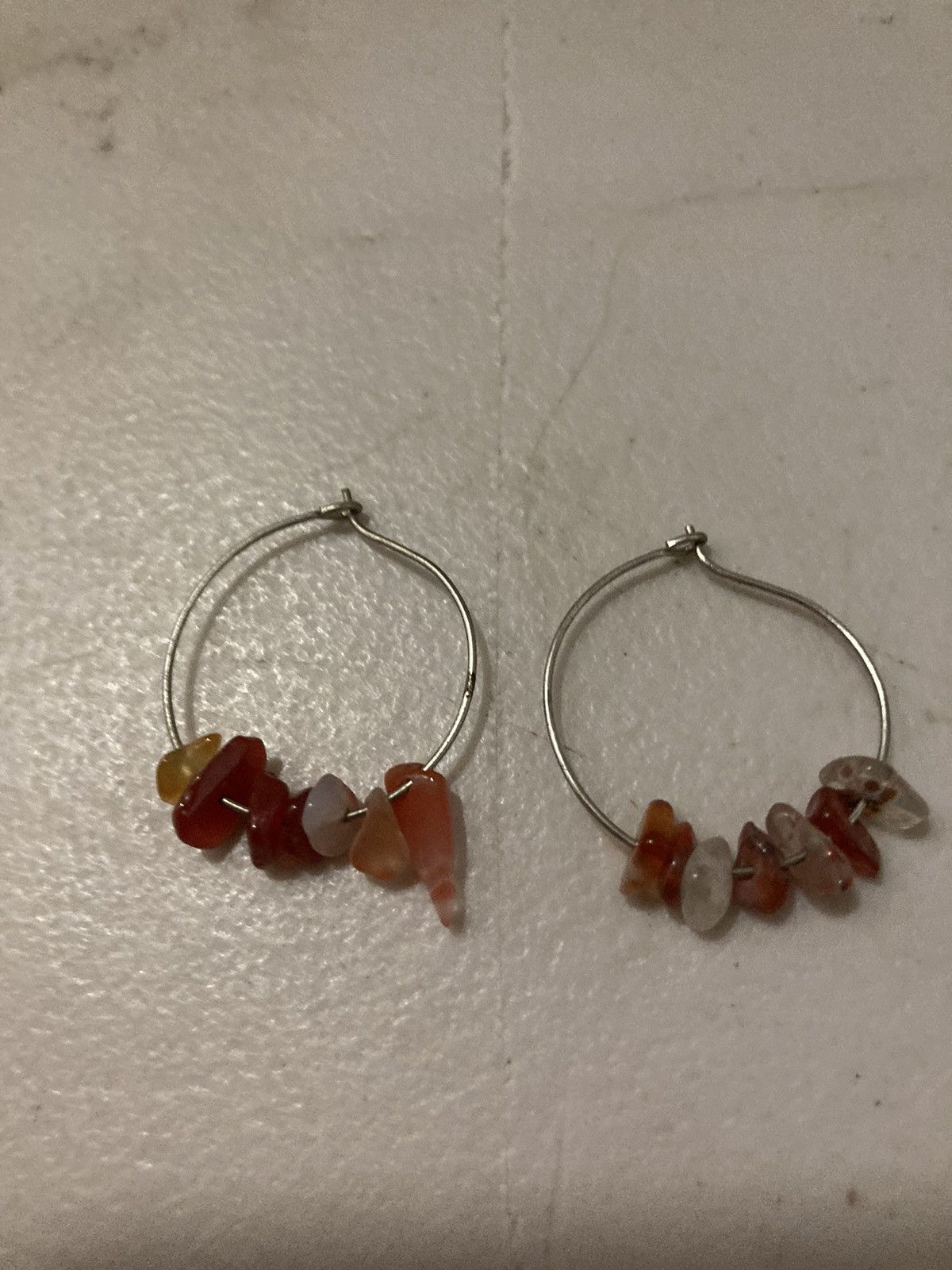 Other Semiprecious beaded chip earrings 12 dollars each Size ONE SIZE - 7 Thumbnail