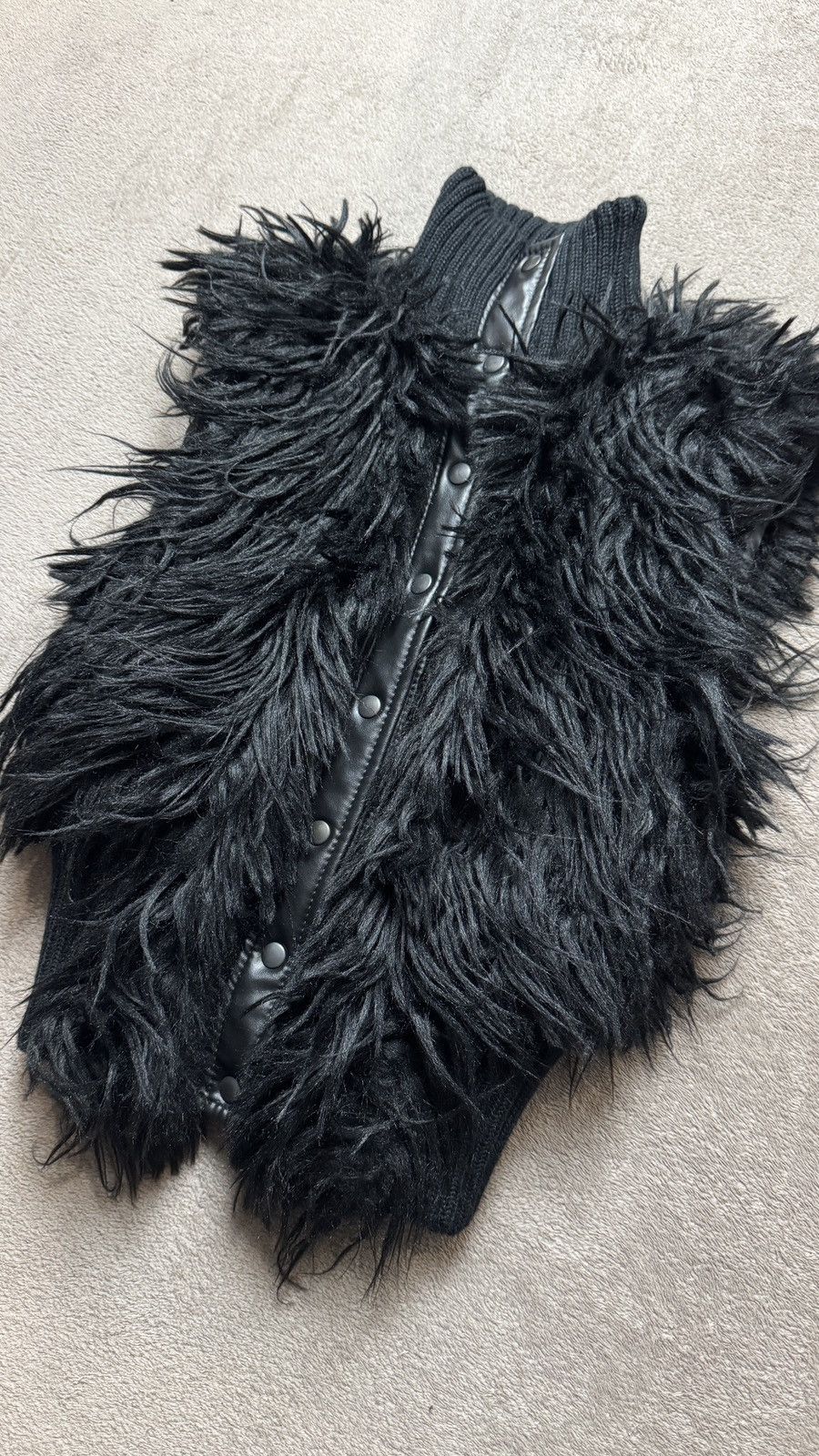 Le Grande Bleu (L.G.B.) Afghan Penny Lane Faux Fur Vintage Jacket cdg junya watanabe Size US S / EU 44-46 / 1 - 4 Thumbnail