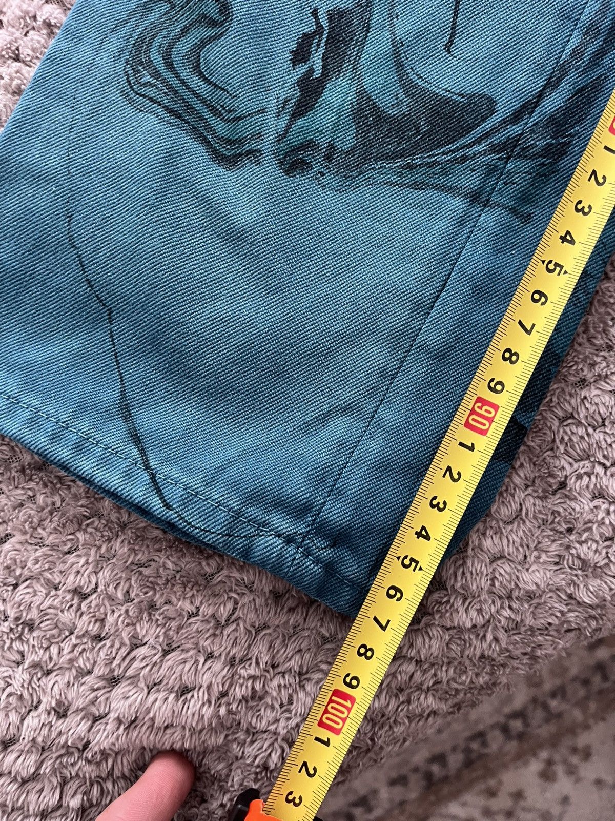 Acne Studios Acne Studios 1996 Swirl Ocean Blue Jeans 29/30 Size US 30 / EU 46 - 16 Thumbnail