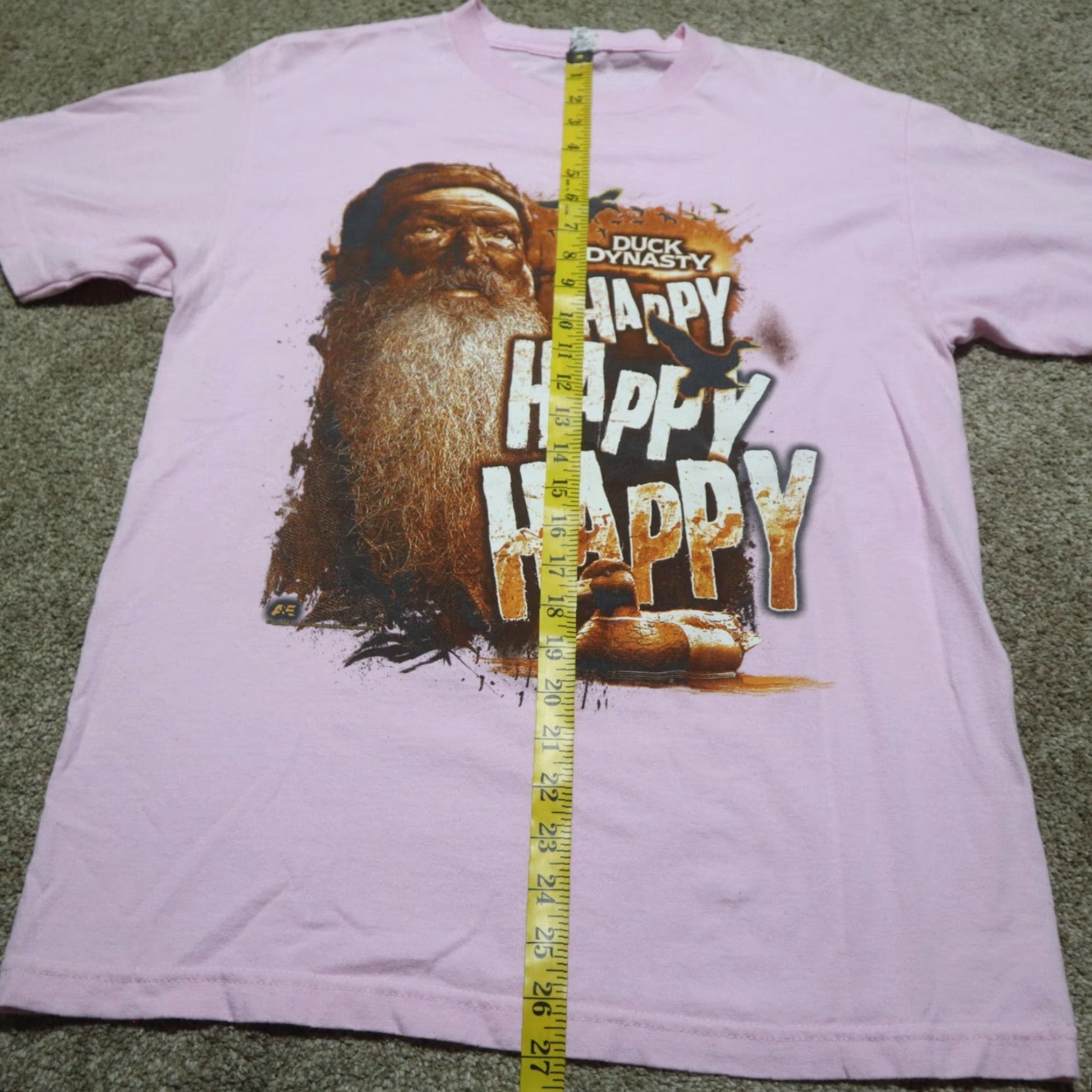 Vintage Ducky Dynasty Shirt Pink Women M Medium Happy Happy Happy Phil Robertson Men's? Women? Size M / US 6-8 / IT 42-44 - 6 Thumbnail