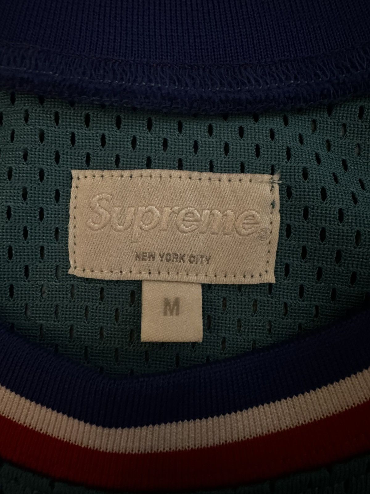 Supreme Teal supreme allstar basketball jersey SS15 Size US M / EU 48-50 / 2 - 6 Thumbnail