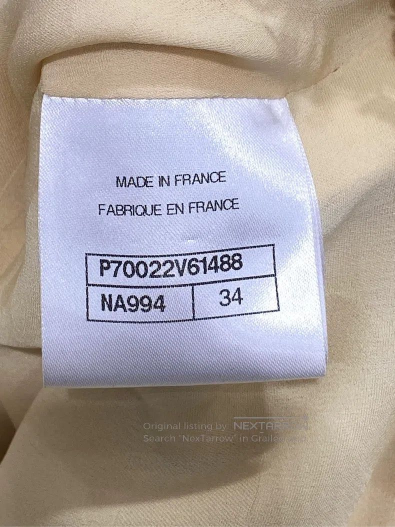 Chanel Chanel 21-year-old yellow streamer jacket Size XXS / US 00 / IT 34 - 4 Thumbnail