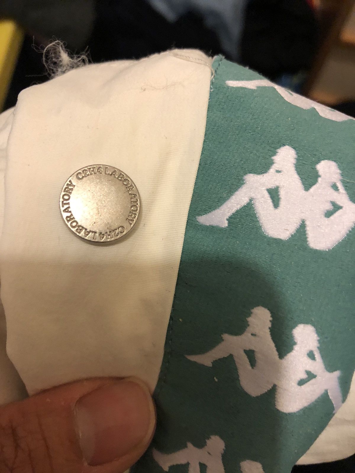 C2H4 × Kappa RARE Kappa X C2H4 track pants drill medium Size US 34 / EU 50 - 2 Thumbnail