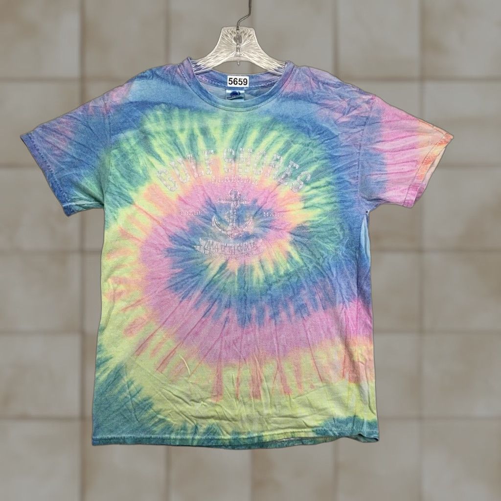 Vintage VINTAGE Tie-Dye T-Shirt Unisex Small Beach Alabama Casual Cotton 90s Destination USA Size US S / EU 44-46 / 1 - 1 Thumbnail