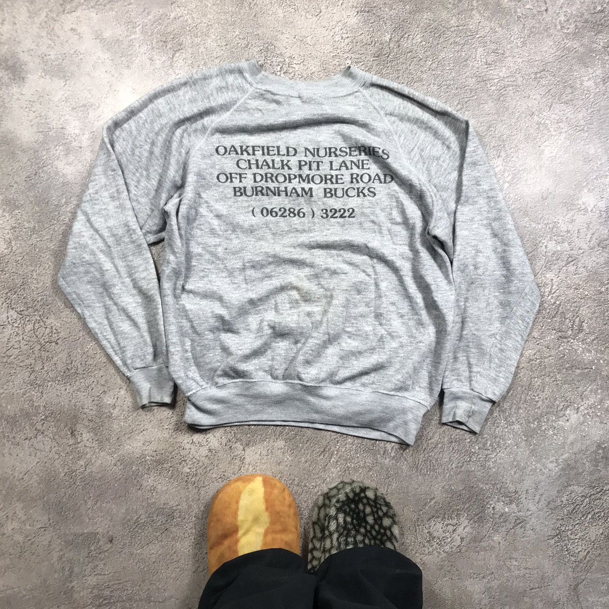 Vintage Vintage Oakfield Nurseries Graphic Tee Sun Faded Streetwear Size US M / EU 48-50 / 2 - 4 Thumbnail