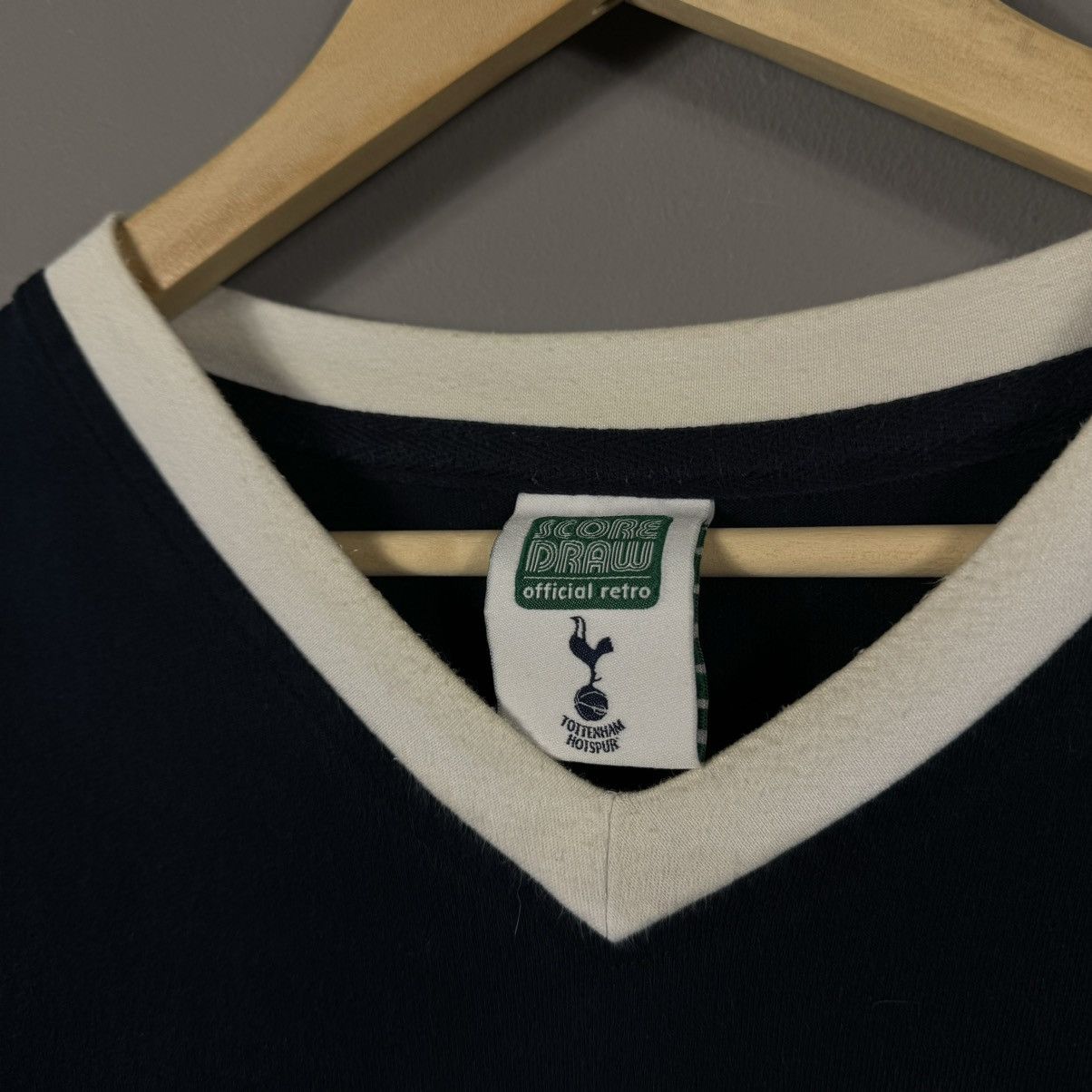 Vintage Vintage ScoreDraw Tottenham Hotspur Blokcore Soccer T-shirt Size US XXL / EU 58 / 5 - 5 Thumbnail