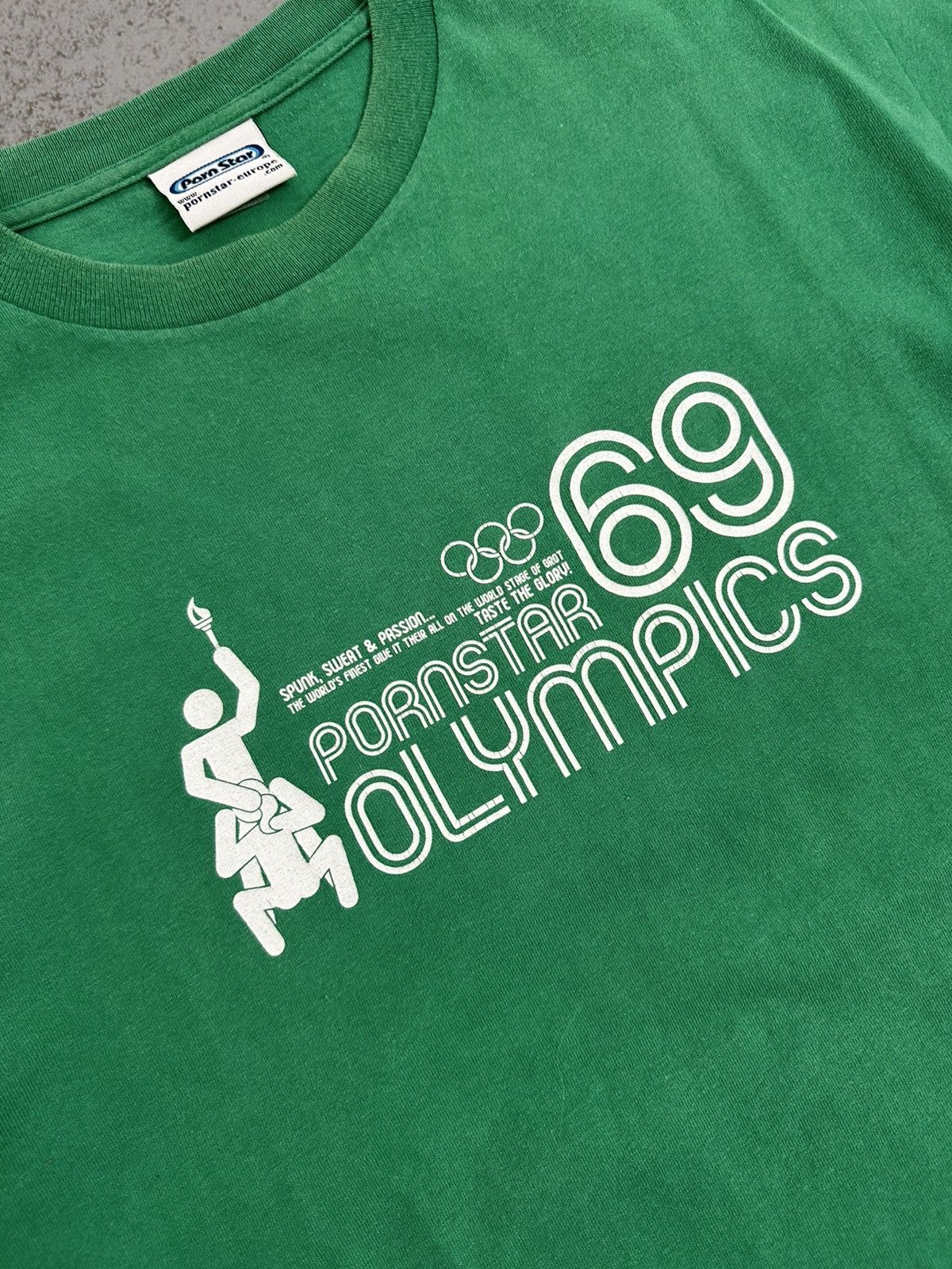 Vintage Porn Star Skate 69 Olympics Tee Size US M / EU 48-50 / 2 - 5 Thumbnail