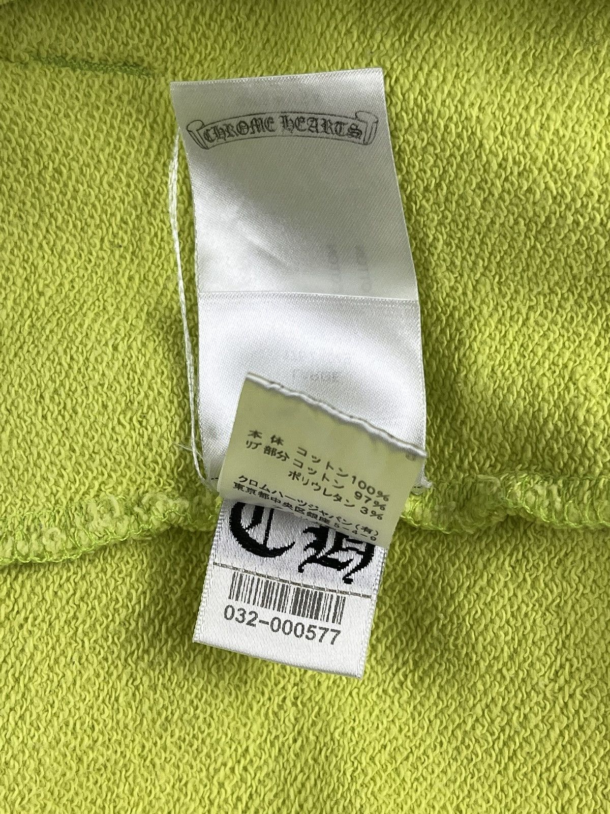 Chrome Hearts Chrome Hearts Matty Boy Chain Link Lime Green Hoodie Size US L / EU 52-54 / 3 - 14 Thumbnail