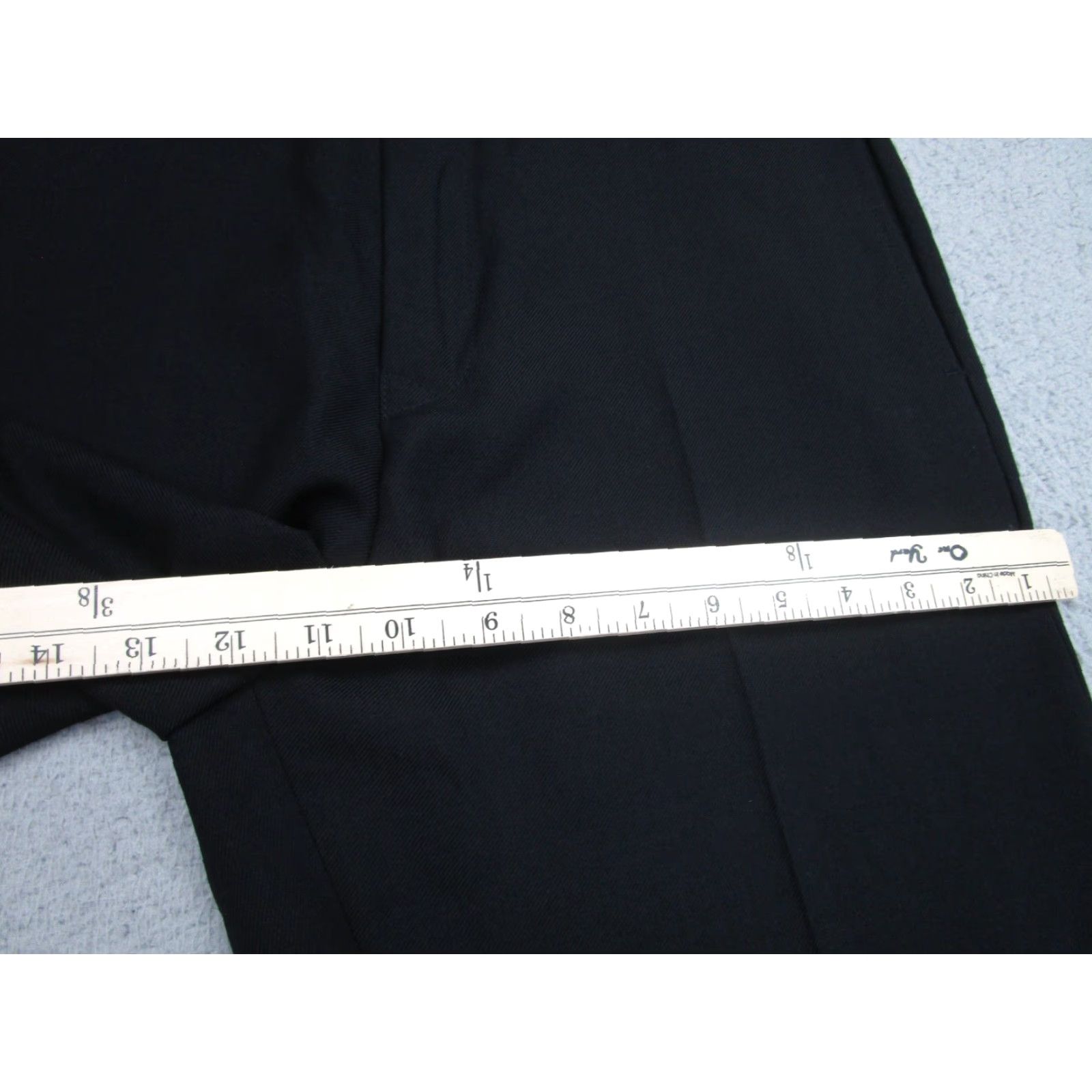 Vintage Presidents Tuscany Dress Pants Mens 32 Black Wool Flat Front Formal Dickens P's Dress Pants Mens 32 Black Wool Flat Front Formal Dickens P's Size US 32 / EU 48 - 6 Thumbnail