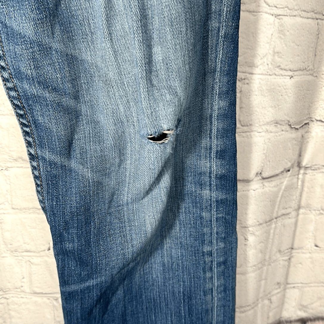 Bonobos VINTAGE Bonobos Jeans Mens Slim Straight Jeans Denim W31 x L30 (Blue) Mens Jeans Slim Straight 31x30 Bonobos Denim Straight Jeans Size US 31 - 2 Thumbnail