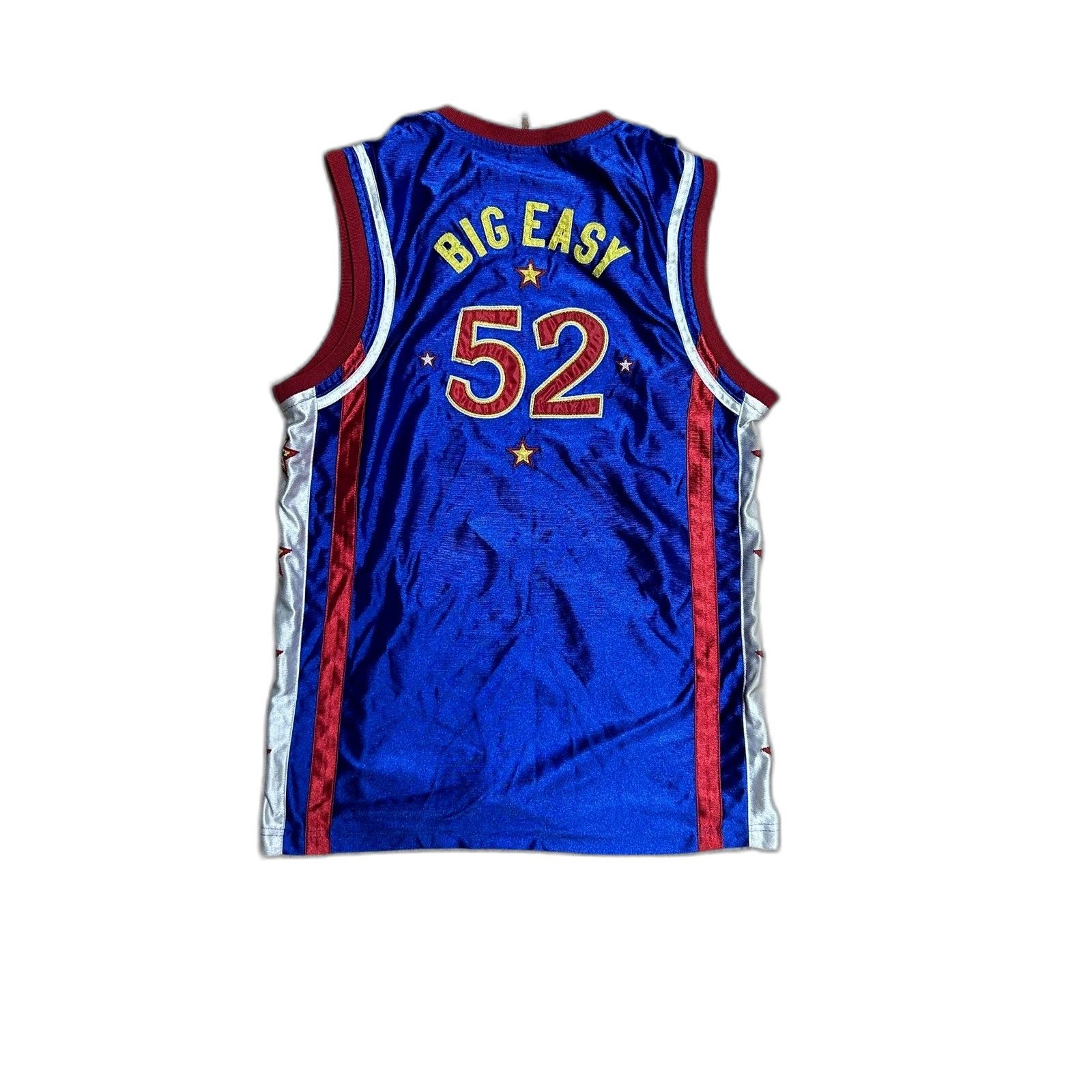 Vintage Harlem Globetrotters Basketball Jersey "Big Easy" Medium Blu Size US M / EU 48-50 / 2 - 2 Thumbnail