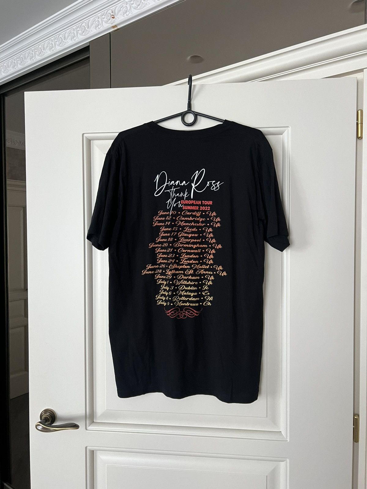 Band Tees Diana Ross T-Shirt Tour Tee Size L Size US L / EU 52-54 / 3 - 7 Thumbnail