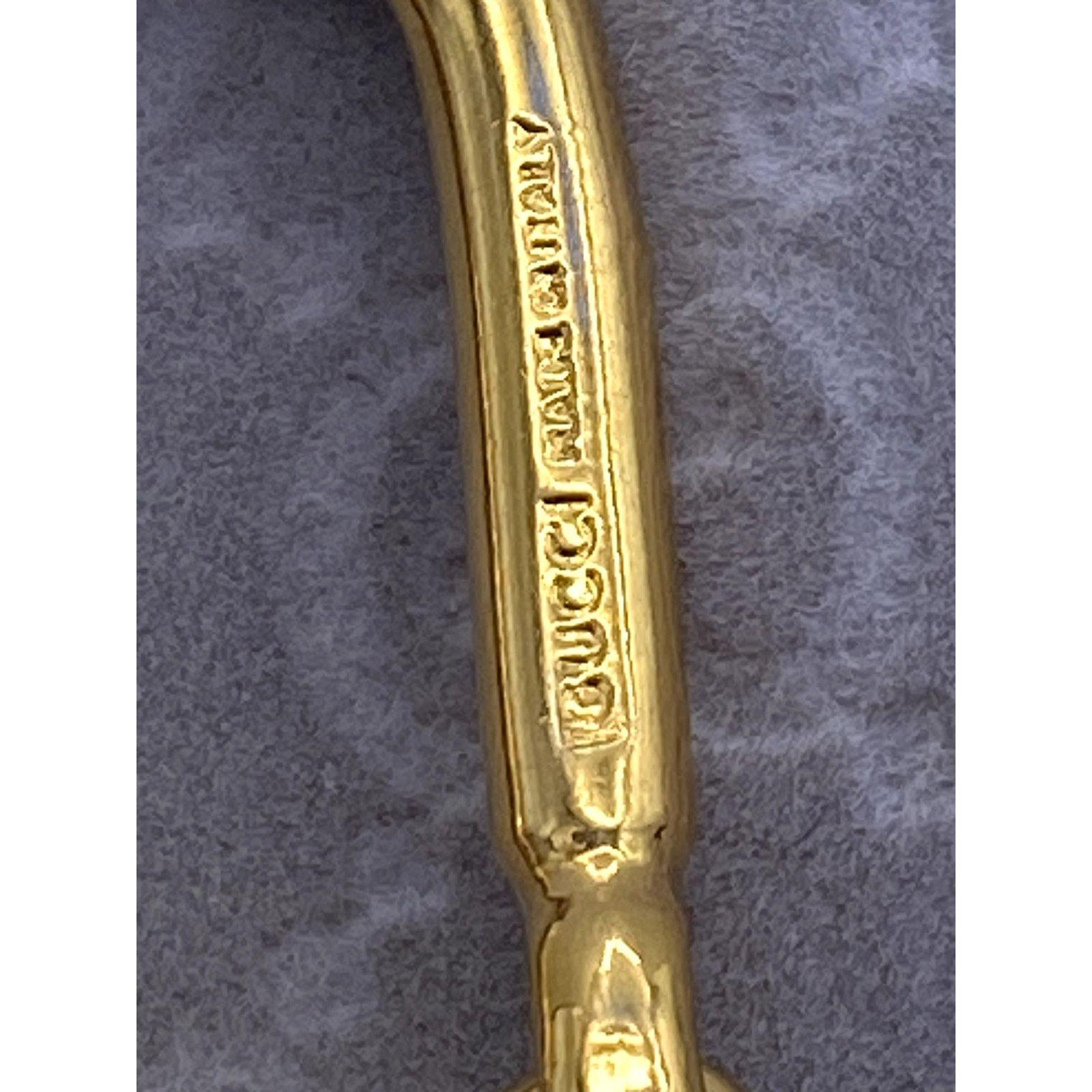 Gucci Authentic Gucci GG Gold Tone Key Key Ring Size ONE SIZE - 3 Thumbnail