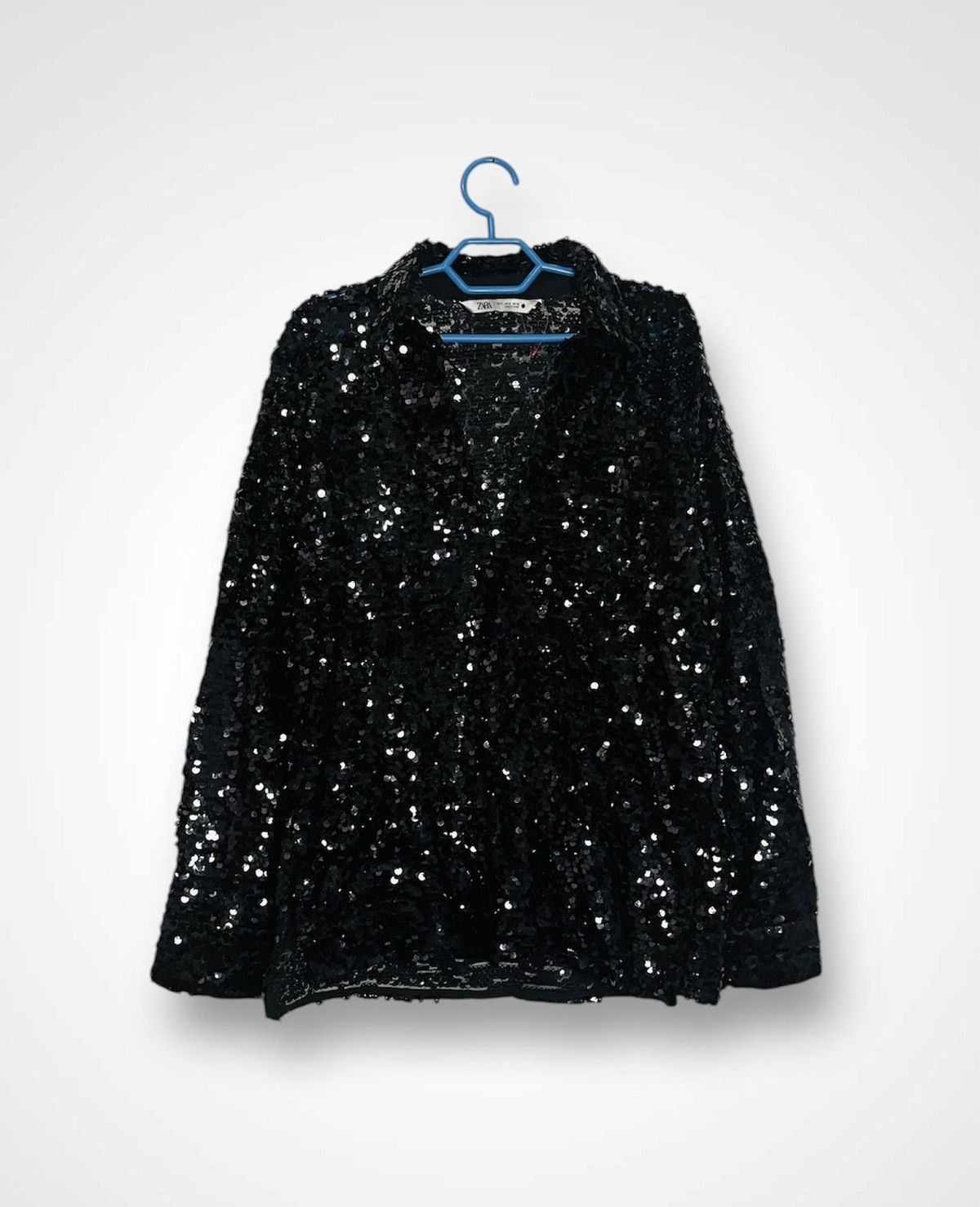 Zara Zara Bling-Bling Blouse (11) Size M / US 6-8 / IT 42-44 - 1 Thumbnail
