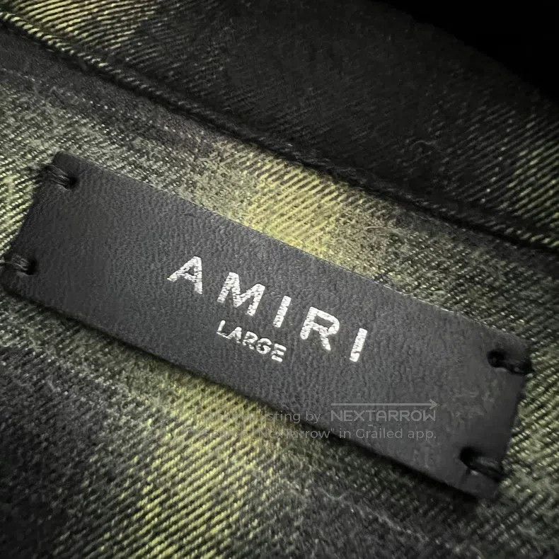Amiri Amiri Size L Gradual check pocket shirt Size US L / EU 52-54 / 3 - 2 Thumbnail
