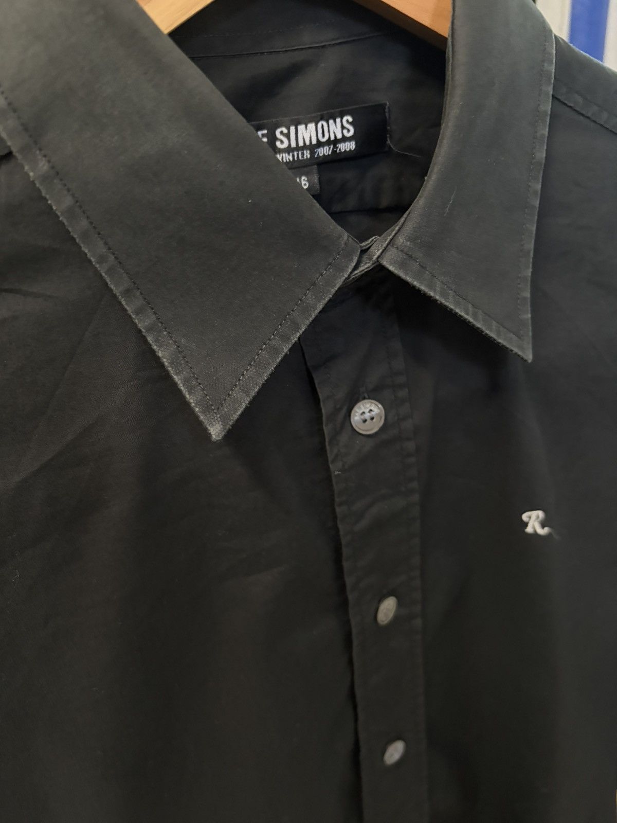 Raf Simons AW07 R Button Up Shirt Size US S / EU 44-46 / 1 - 6 Thumbnail