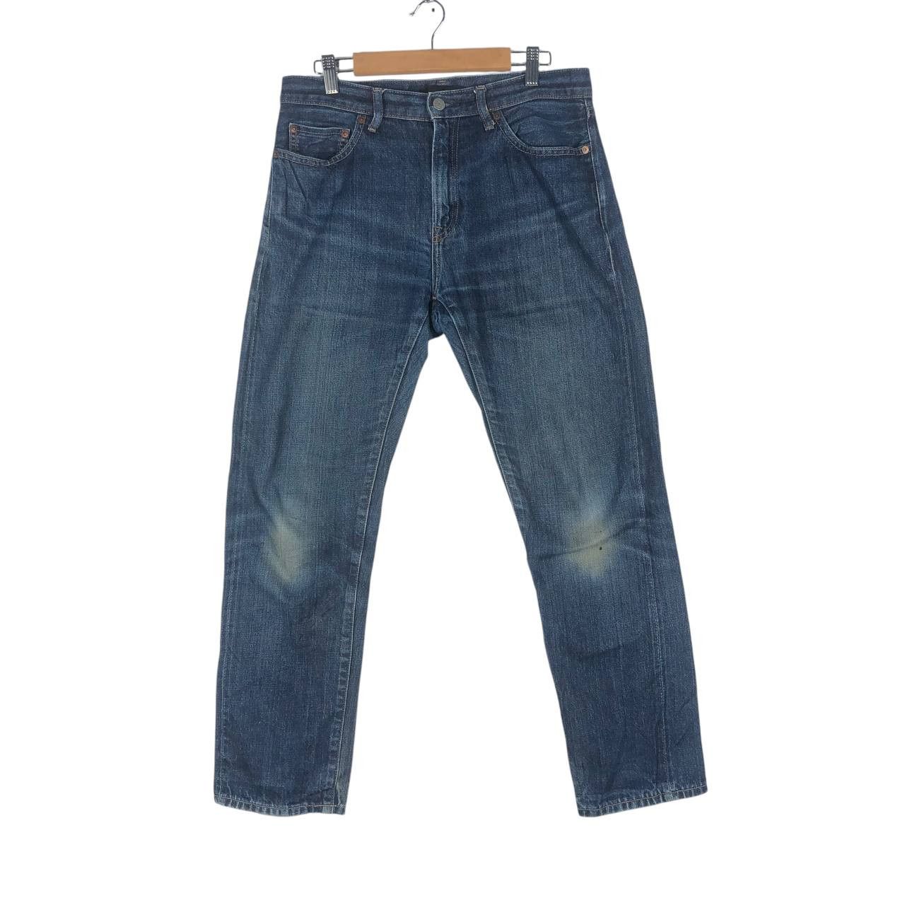 Jean × Uniqlo × Vintage Vintage Uniqlo Straight Cut Men Denim Jeans Size US 32 / EU 48 - 1 Thumbnail