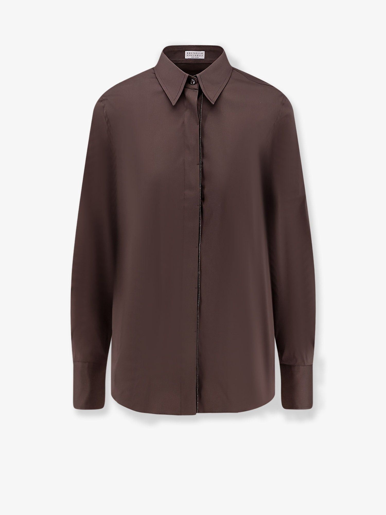 Brunello Cucinelli Cotton Blend Shirt Size XL / US 12-14 / IT 48-50 - 1 Thumbnail