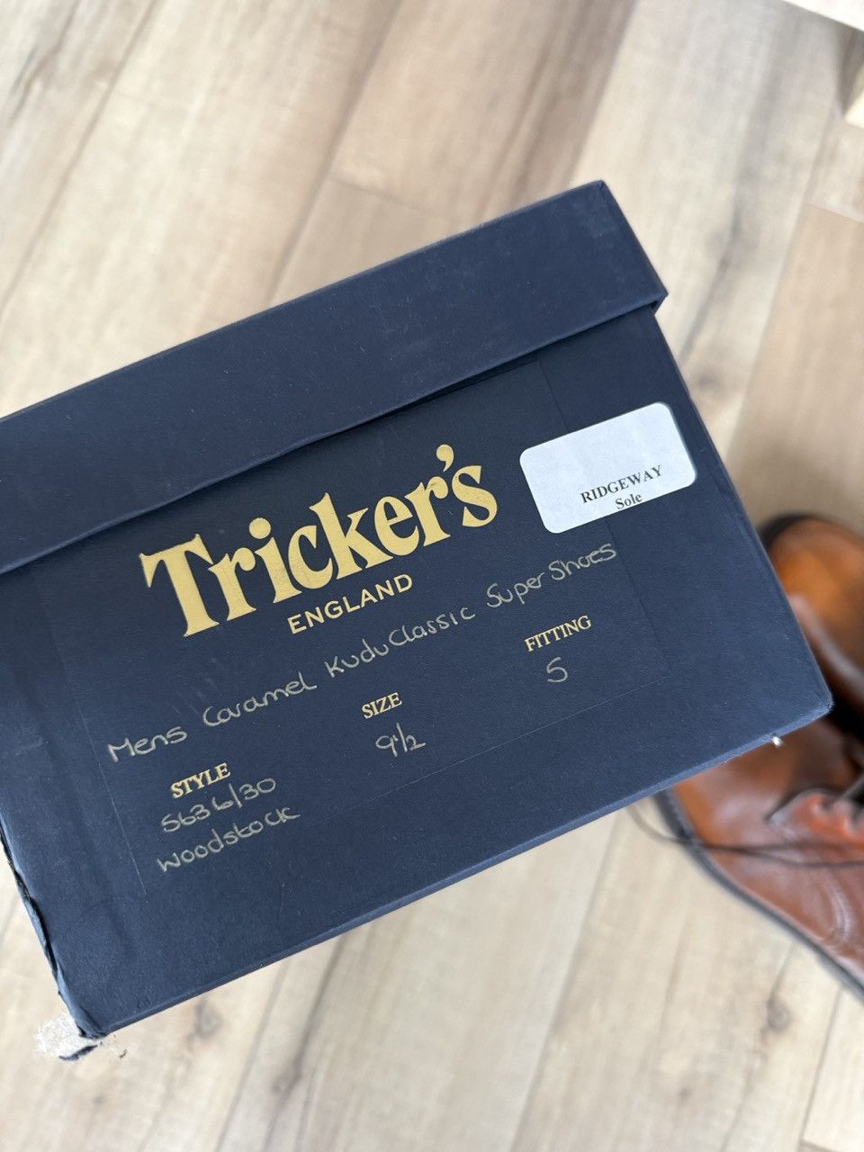 Tricker's Woodstock Derby Size US 10.5 / EU 43-44 - 8 Thumbnail