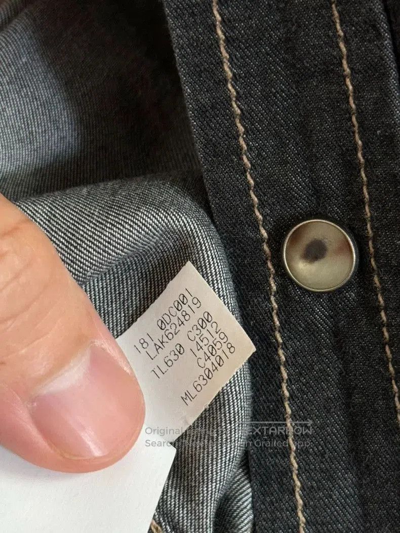 Brunello Cucinelli Brunello Cucinelli Denim Button-Up Shirt. Size US XL / EU 56 / 4 - 6 Thumbnail