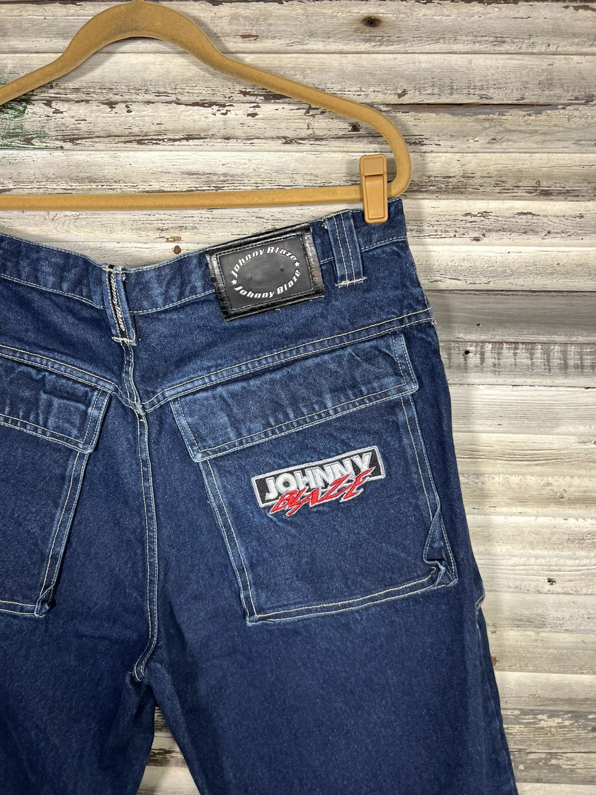Vintage Vintage Johnny Blaze Baggy Jeans Size US 36 / EU 52 - 7 Thumbnail