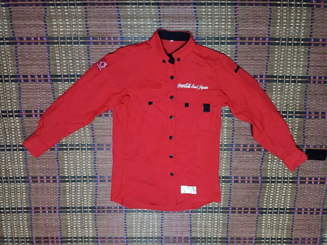 Coca Cola Coca-Cola Japan Work Shirt Button up Size US S / EU 44-46 / 1 - 3 Thumbnail