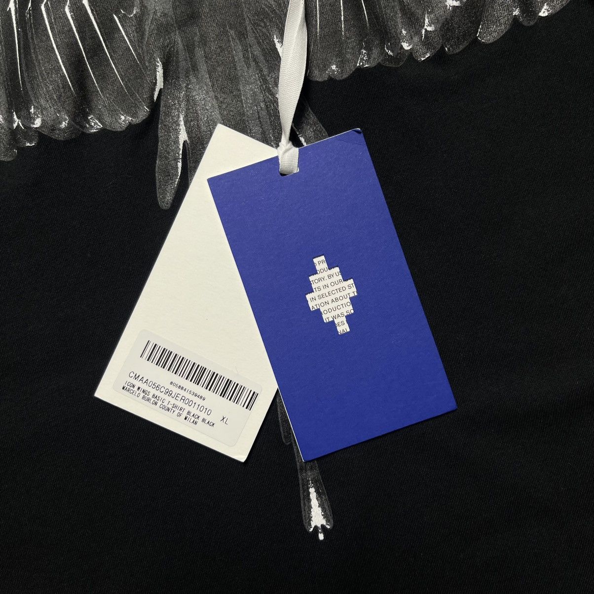 Marcelo Burlon MARCELO BURLON COUNTY OF MILAN ICON WINGS BASIC T-SHIRT Size US XL / EU 56 / 4 - 8 Thumbnail
