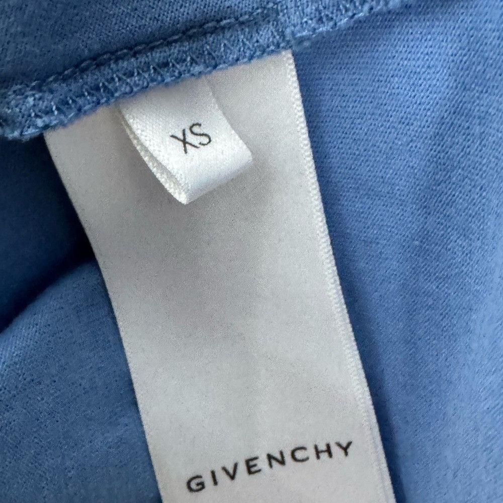 Givenchy Givenchy Game Day Logo T-Shirt Light Blue Men’s XS Size US XS / EU 42 / 0 - 3 Thumbnail