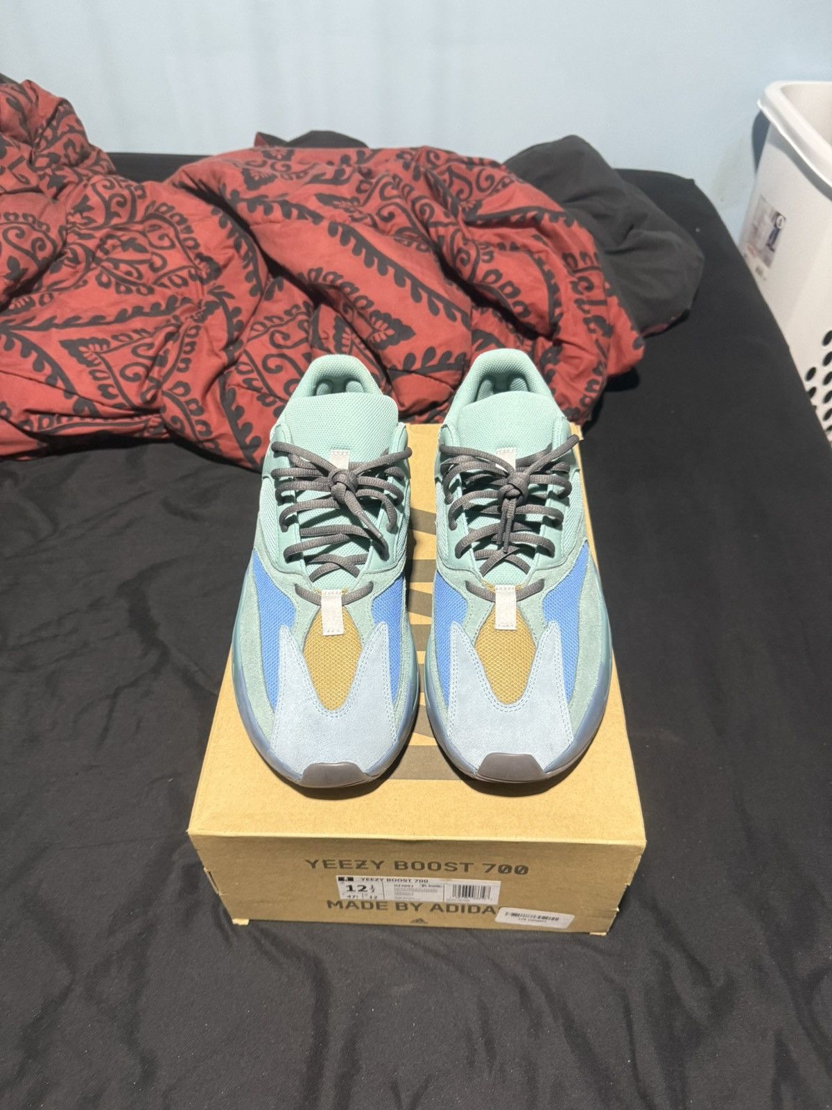 Yeezy yeezy boost 700 faded azure Size US 12.5 / EU 45-46 - 1 Thumbnail