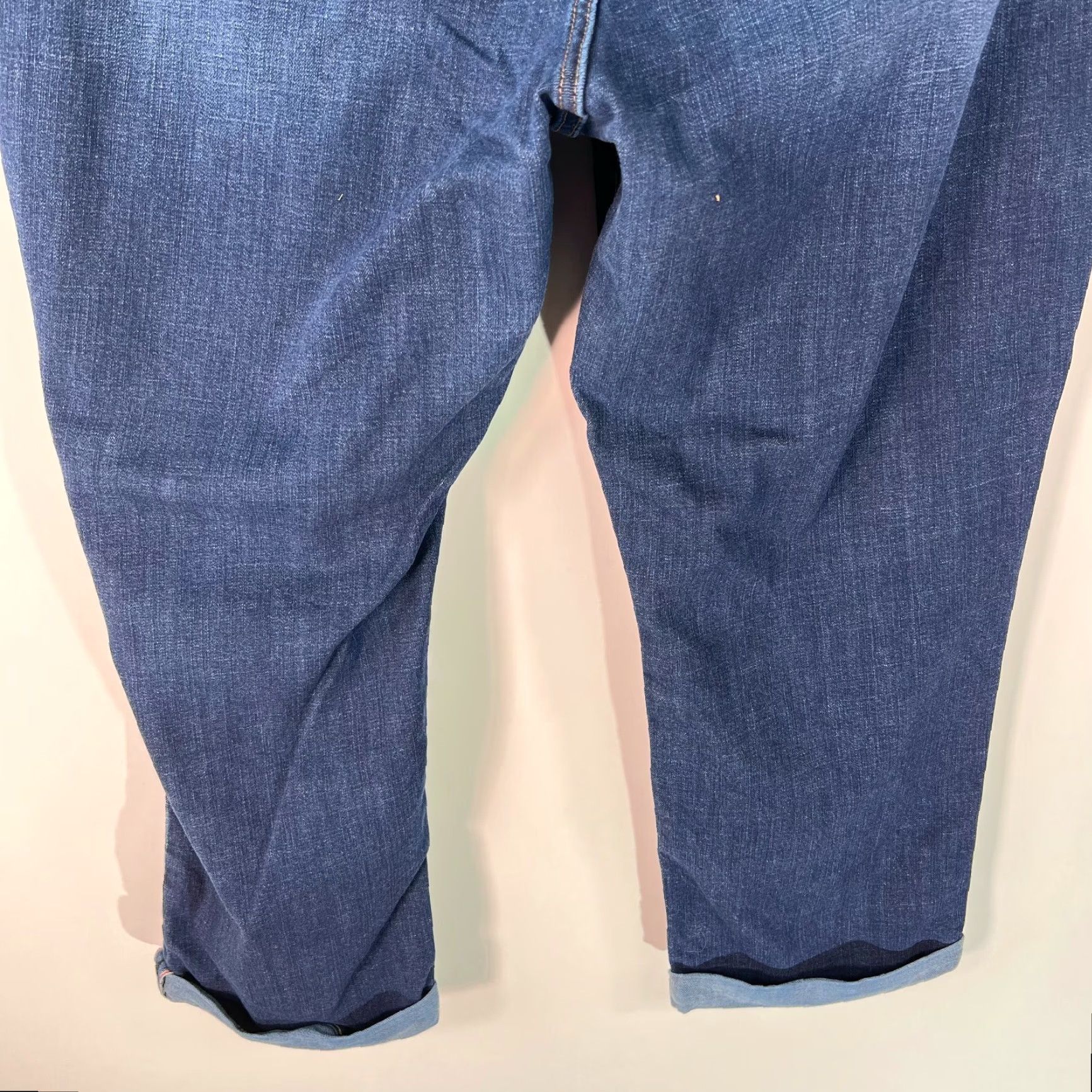 Levi's Levi's Modern Series Womens Mid Rise Cropped Blue Denim Jeans 24W Plus M Size 27 Inseam 5-Pocket Size 42" / US 20 - 5 Thumbnail