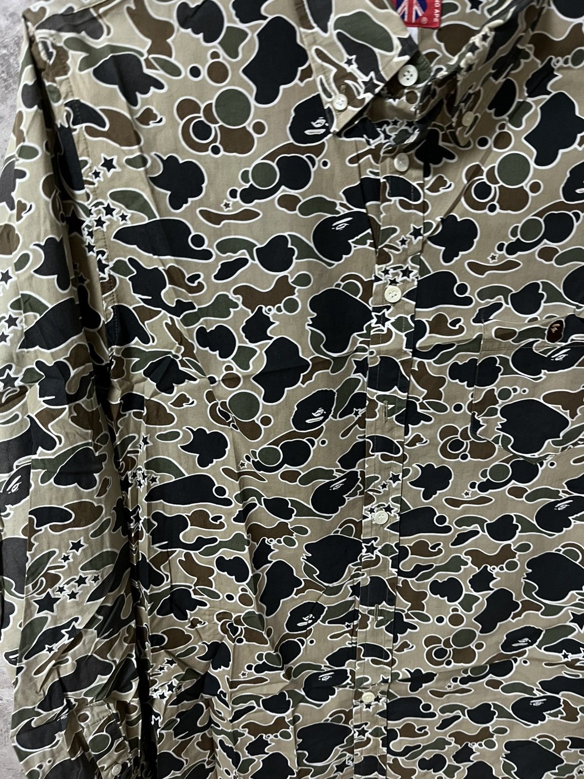 Bape Bape Archive psyche Camo Shirt Size US L / EU 52-54 / 3 - 3 Thumbnail