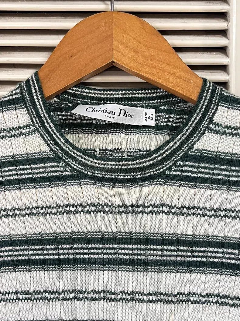 Dior Dior Striped knitted long sleeves Size XS / US 0-2 / IT 36-38 - 3 Thumbnail