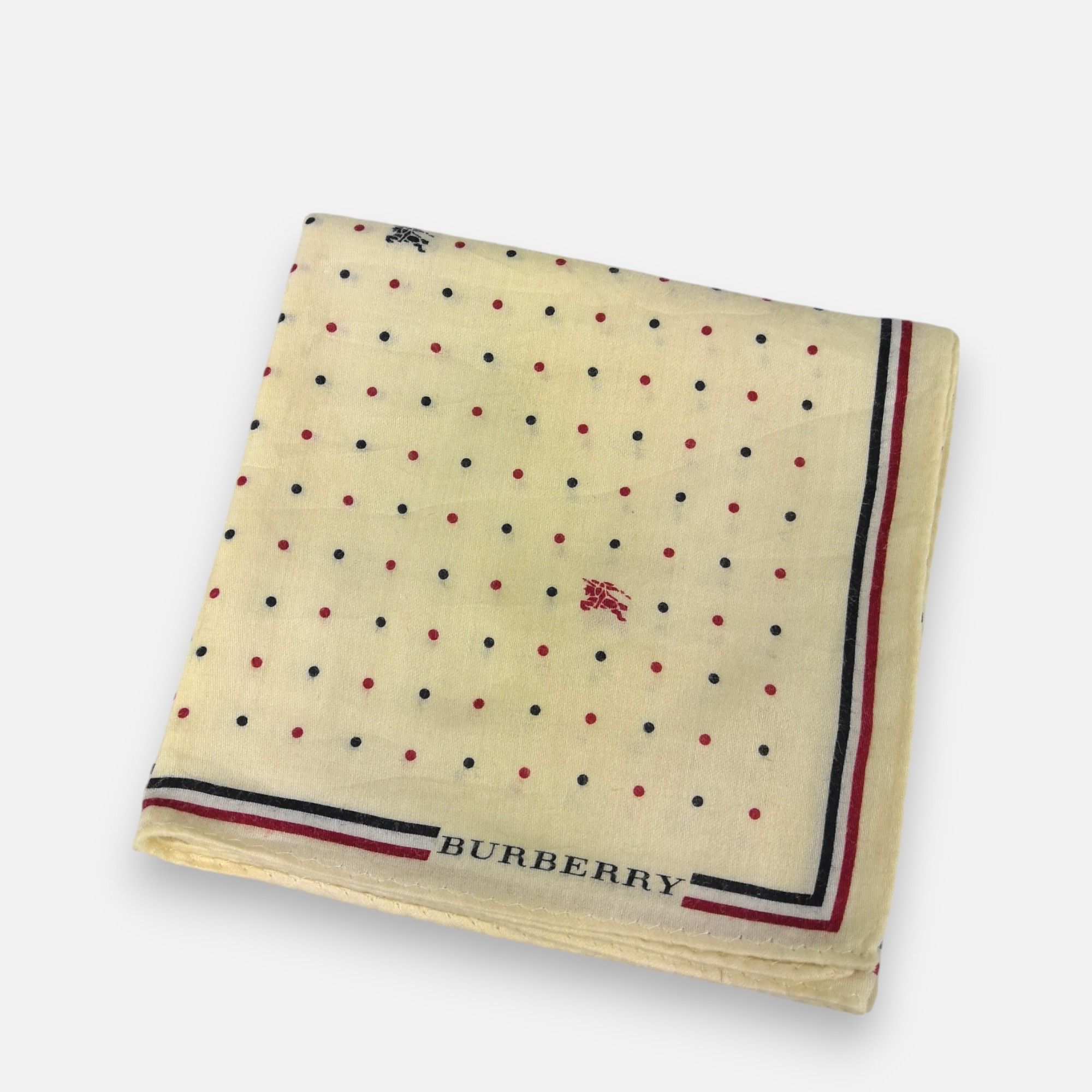 Burberry Vintage Burberry Handkerchief Neckerchief Bandana Size ONE SIZE - 2 Thumbnail
