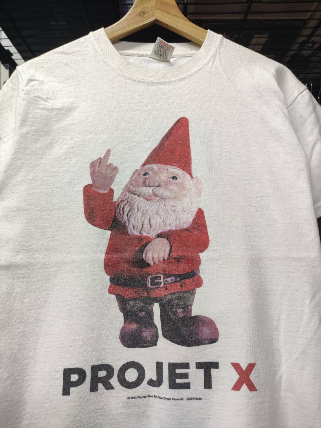 Warner Bros Project X " Gnome Fucker " Movie Promo T-Shirt Size US M / EU 48-50 / 2 - 1 Thumbnail
