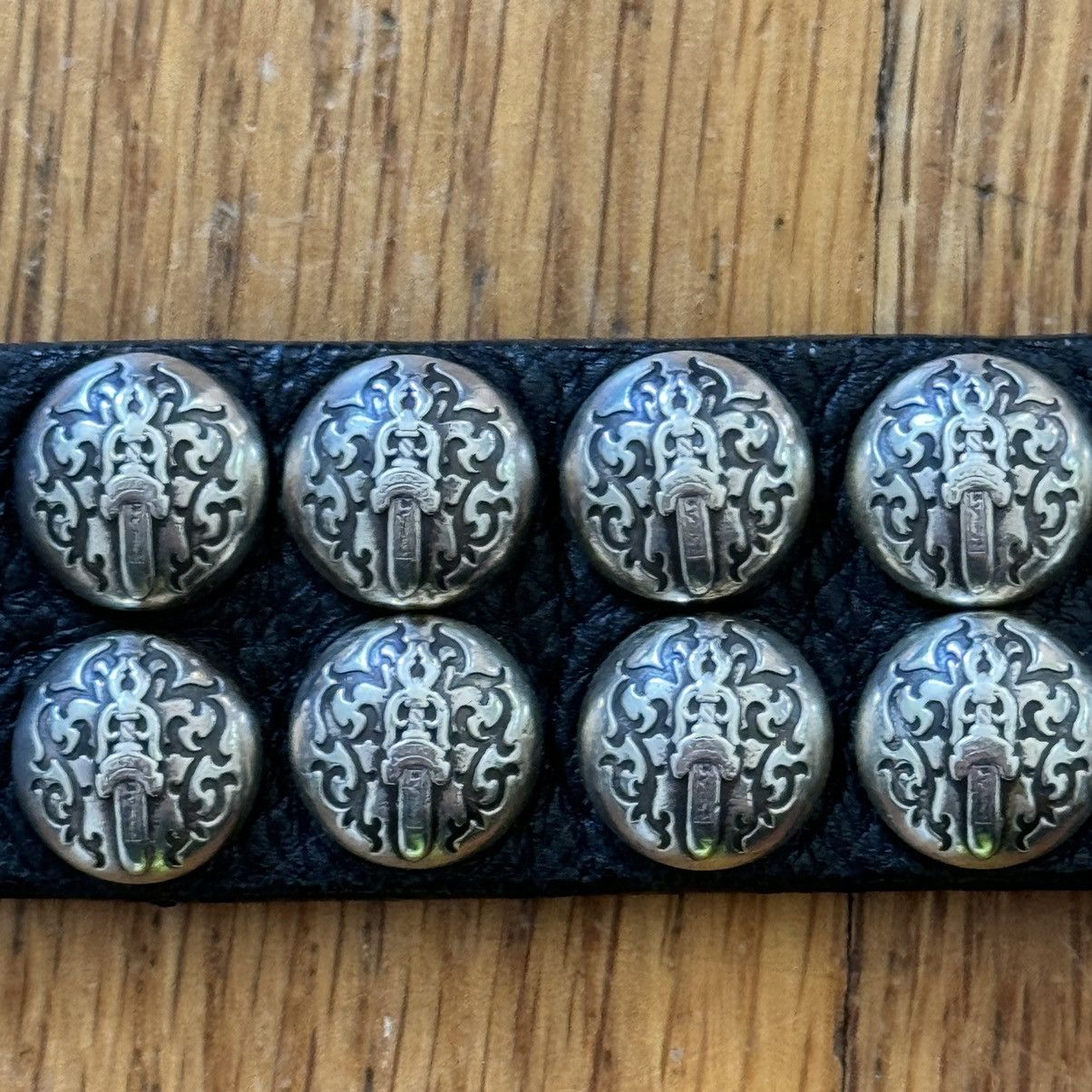 Chrome Hearts Chrome Hearts Gunslinger Studded Belt Size 38 - 5 Thumbnail
