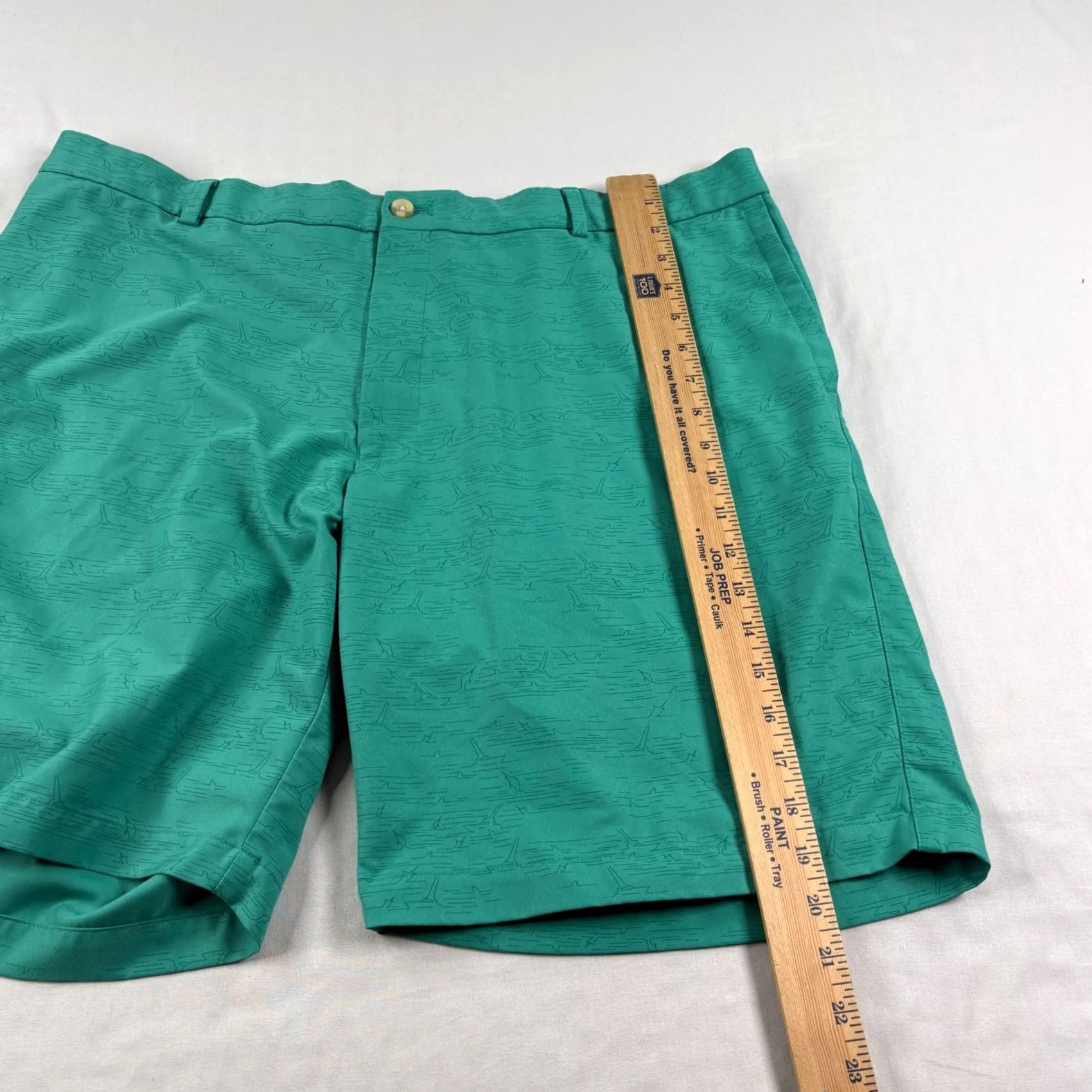 Peter Millar Peter Millar Shorts Mens Size 40 Green Chino Salem Performance Golf Stretch Shorts Mens 40 Green Chino Salem Stretch Size US 40 / EU 56 - 6 Thumbnail