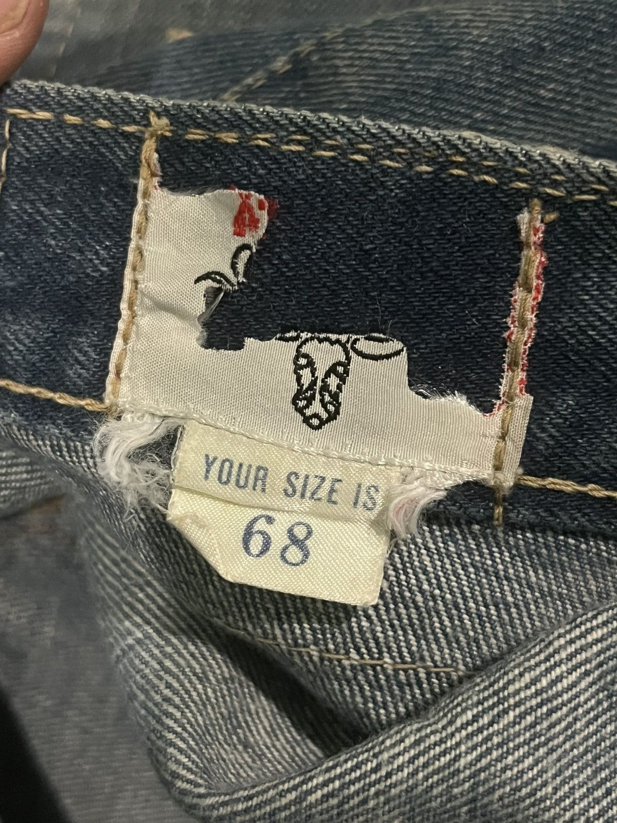 South2 West8 × Vintage Vintage 90s X-West Canton Bell Bottom Button Fly Flare Jeans Size 26" / US 2 / IT 38 - 11 Thumbnail