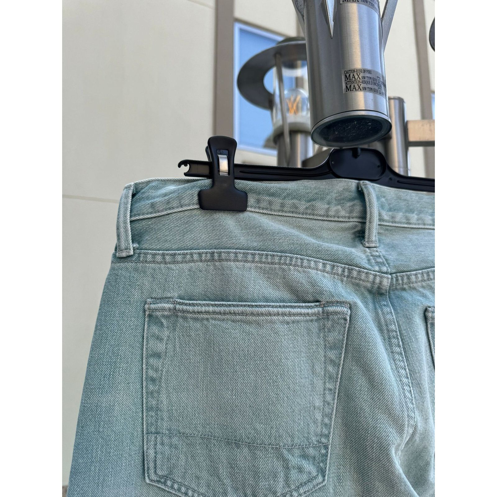 o1rshd1 Slim Fit Denim in Jade Blue
