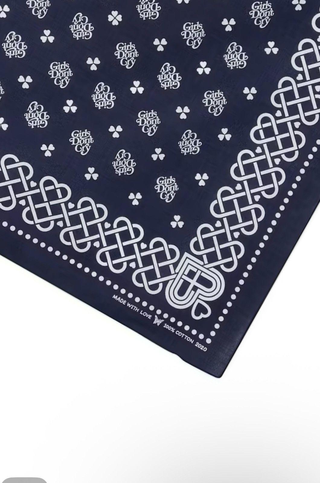 Girls Don't Cry Girls Don’t Cry Verdy Blue Bandana Scarf, NEW Size ONE SIZE - 6 Thumbnail