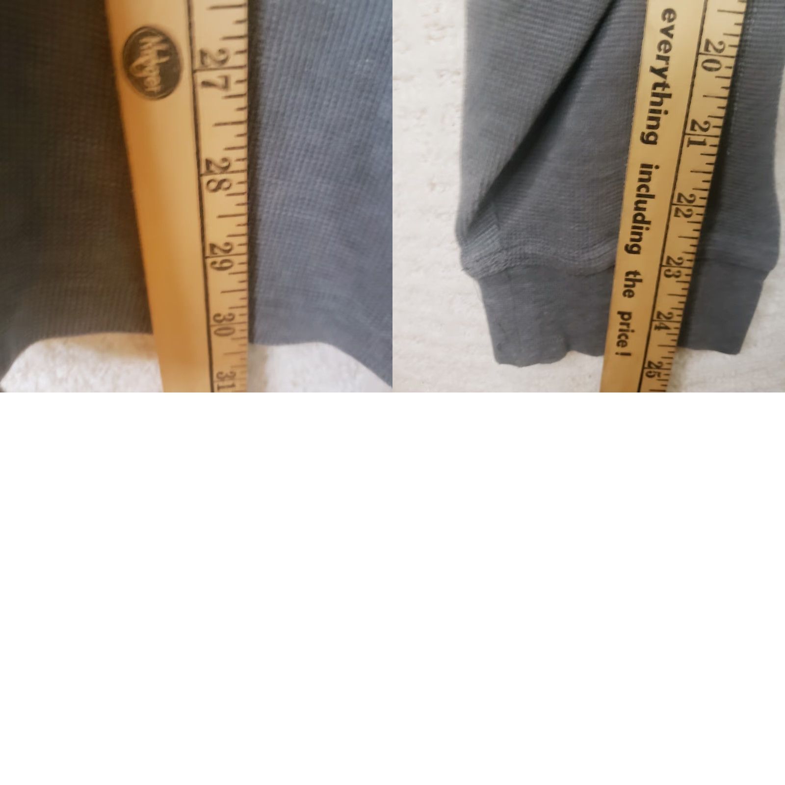 Vintage VINTAGE LL Bean Henley Shirt Men XXL Regular Gray Cotton Traditional Fit Long Sleeve Size US XXL / EU 58 / 5 - 9 Thumbnail